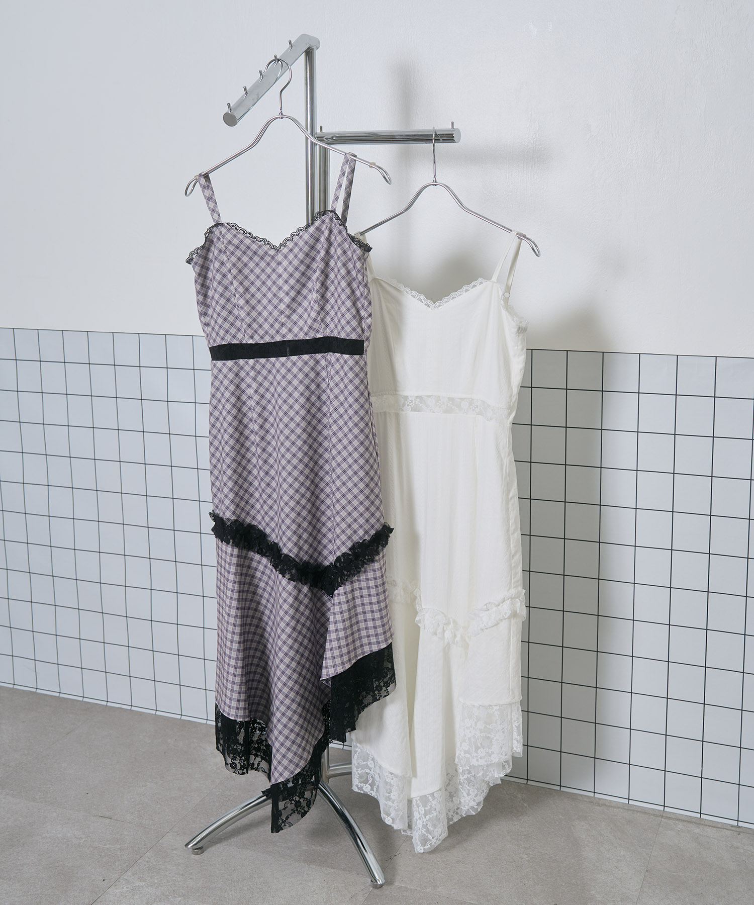 イレヘムレースキャミワンピ