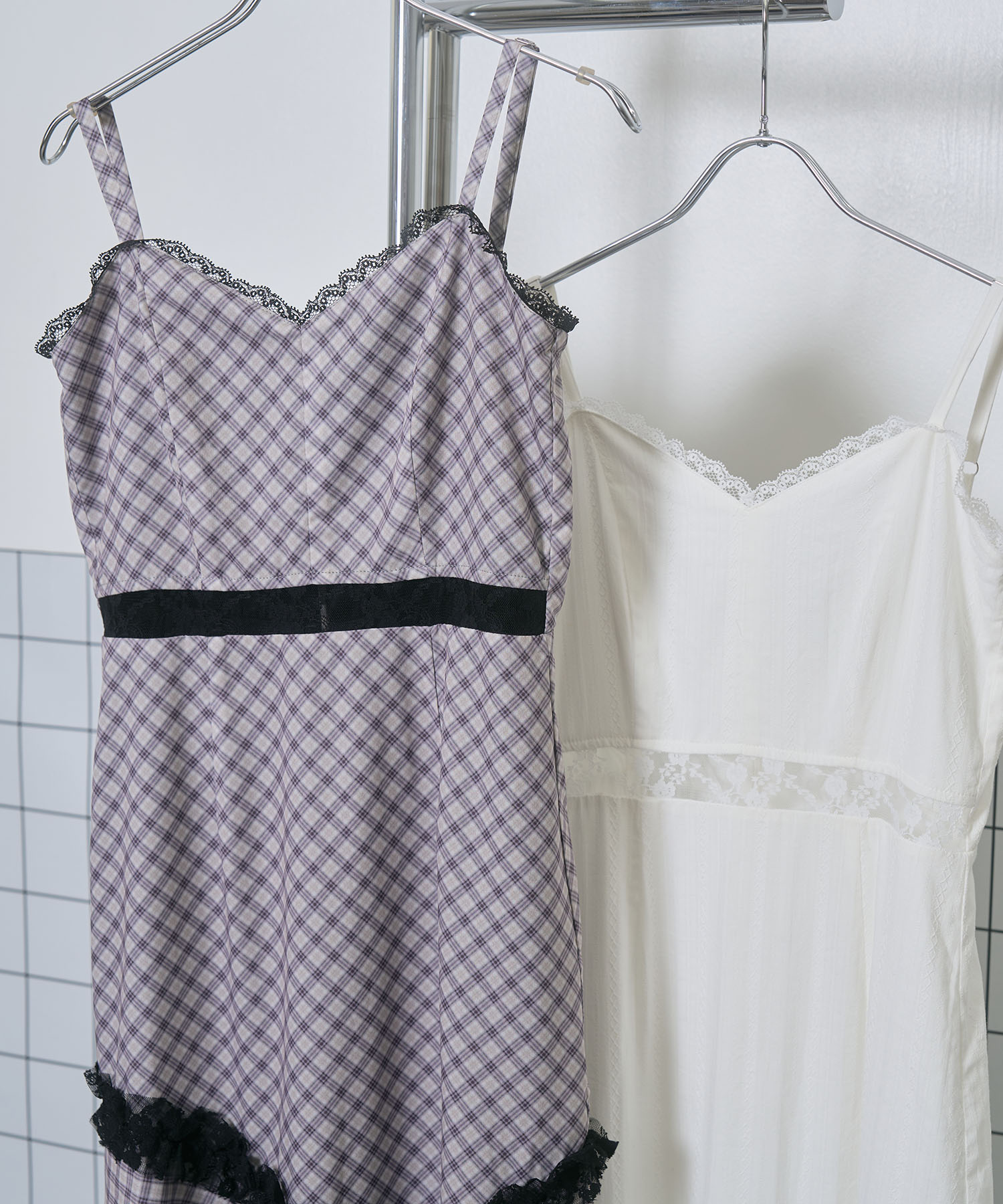 イレヘムレースキャミワンピ