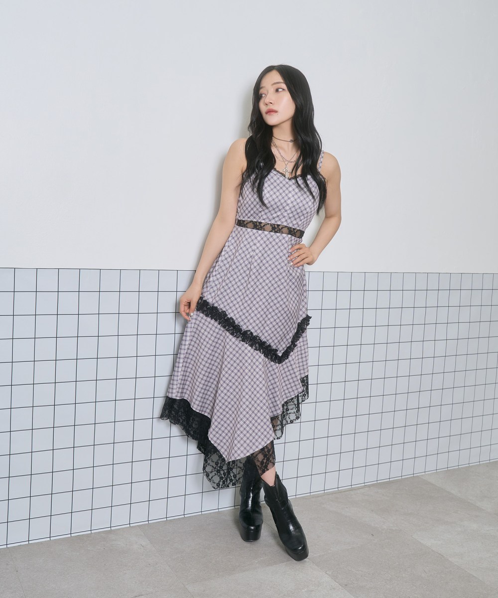イレヘムレースキャミワンピ
