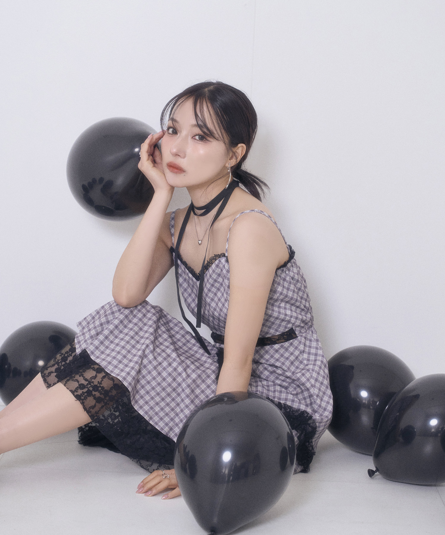 イレヘムレースキャミワンピ