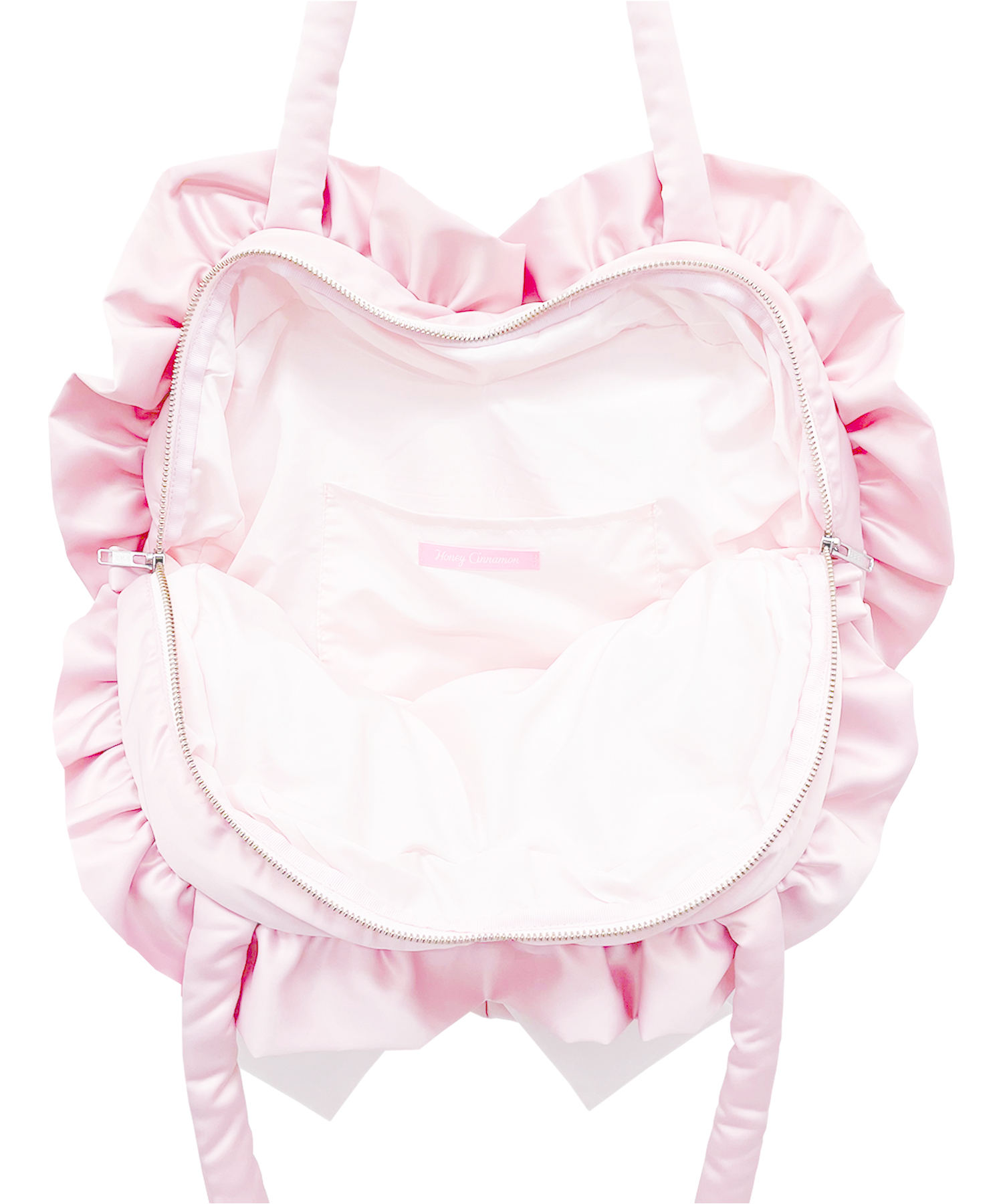 ビッグリボンハートトートバッグ