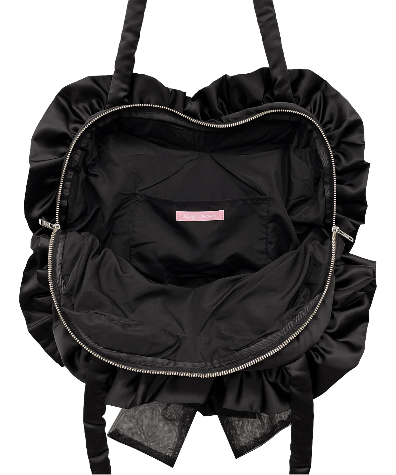 ビッグリボンハートトートバッグ