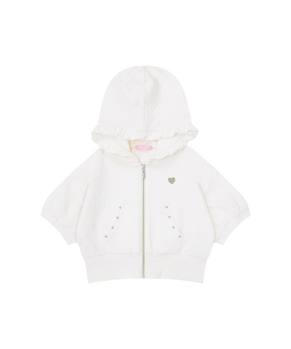 ロゴプレートパーカーセットアップ