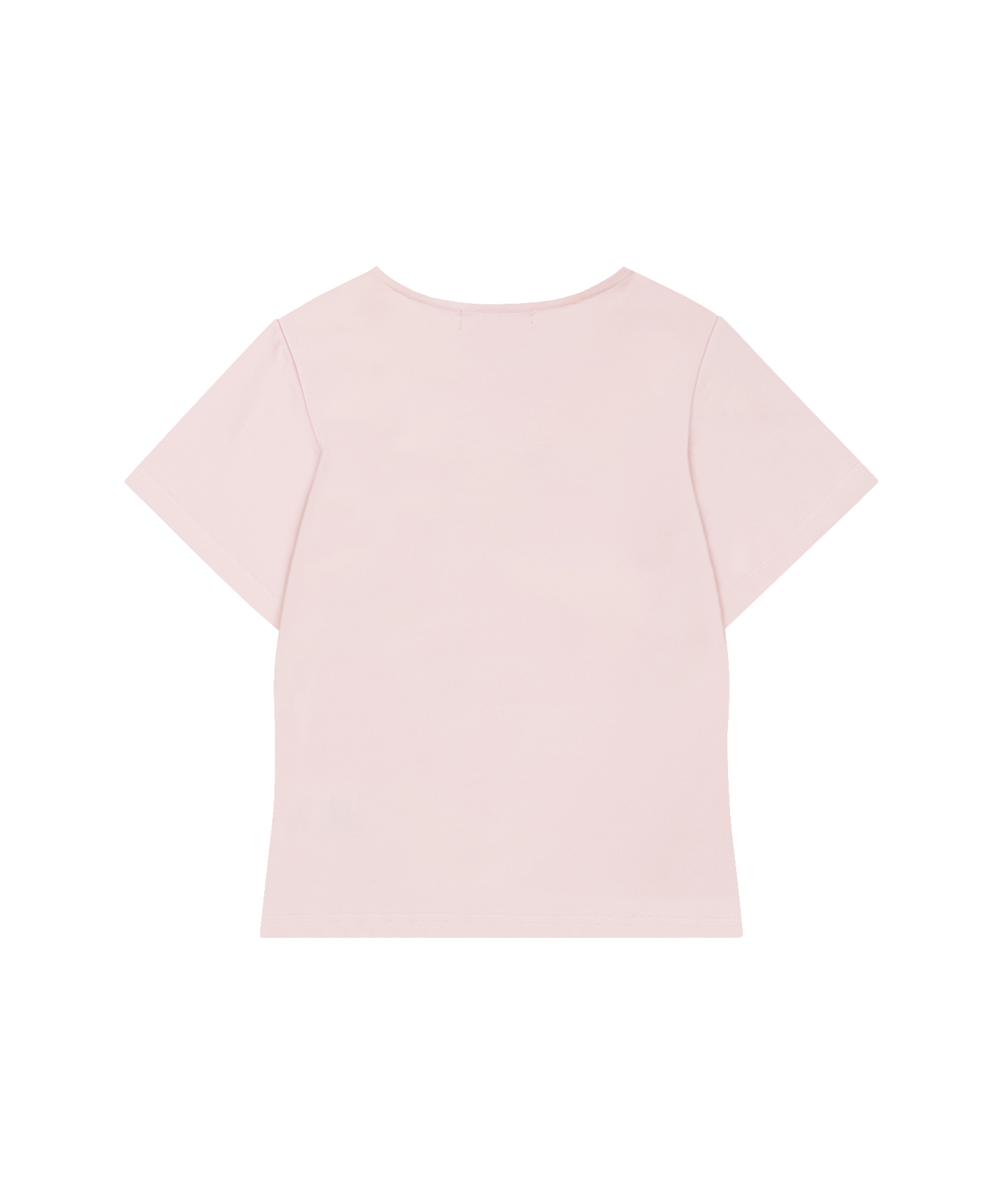 デコルテ空きレースアップミニT