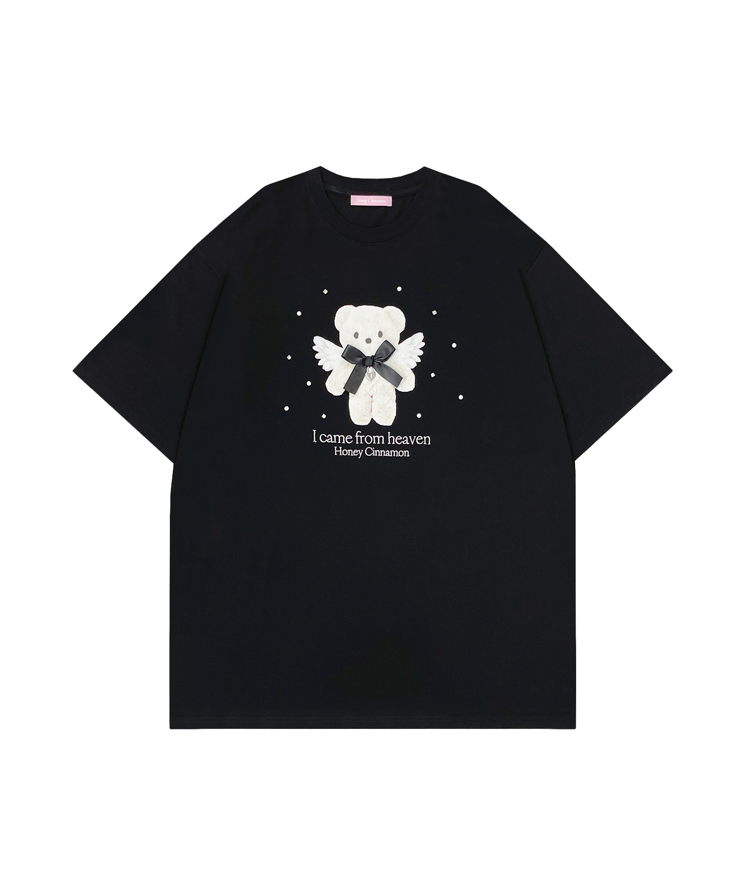 AngelシナモンビジューTシャツ