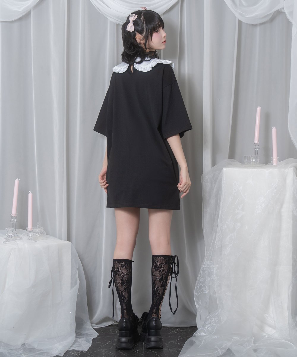 アイスリボンハニーちゃん襟付きTシャツ