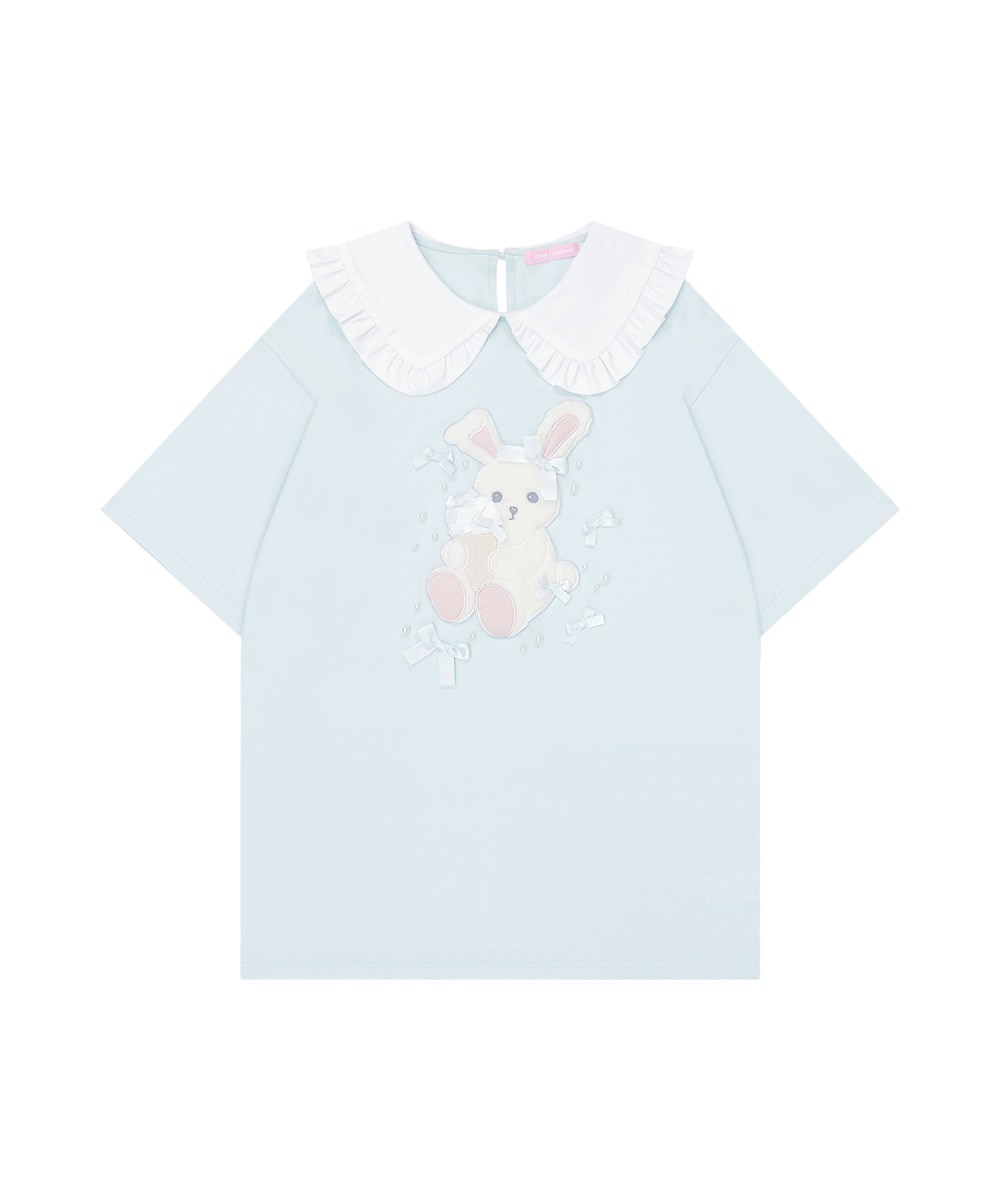 アイスリボンハニーちゃん襟付きTシャツ