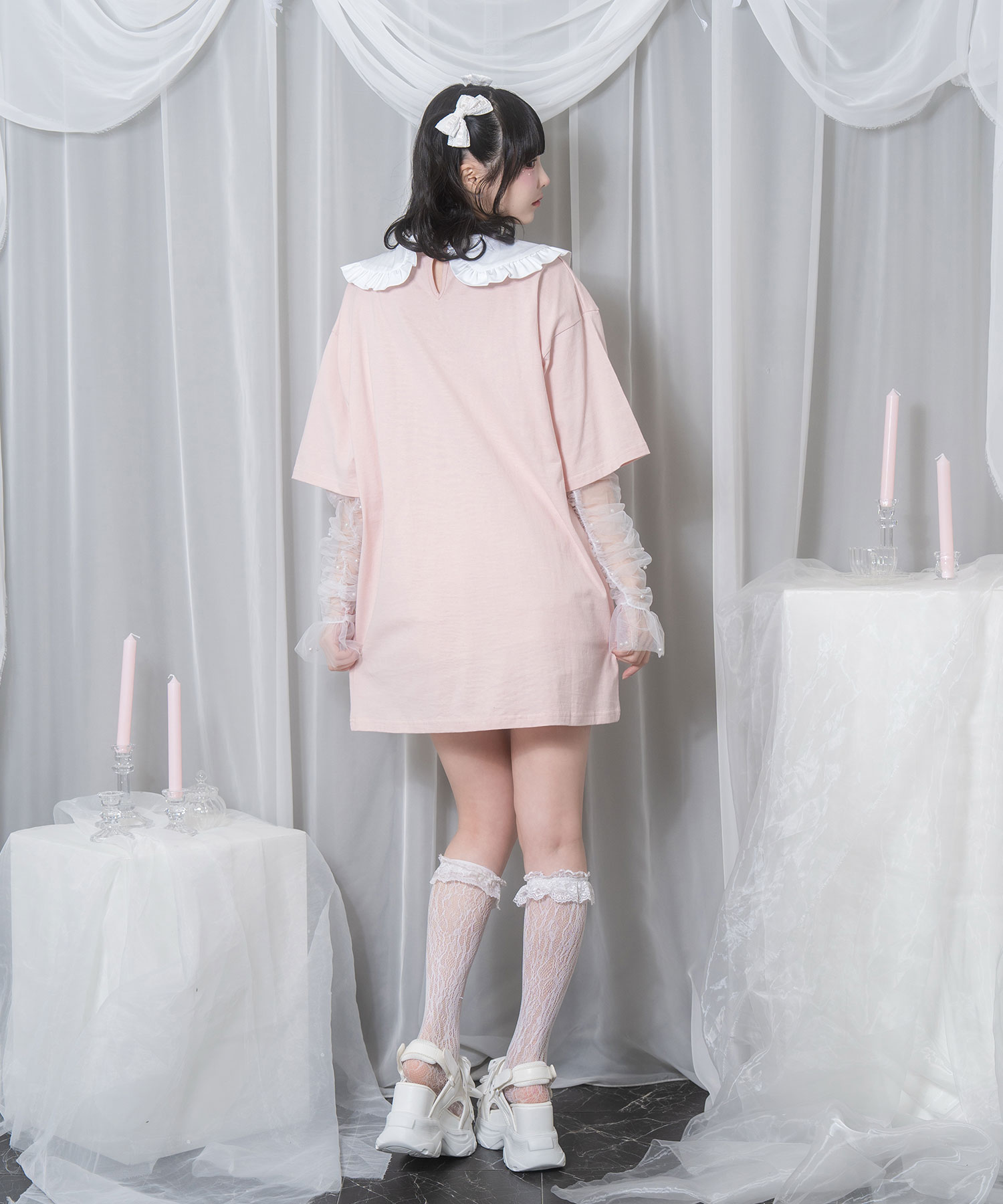 アイスリボンハニーちゃん襟付きTシャツ – BUNNY APARTMENT
