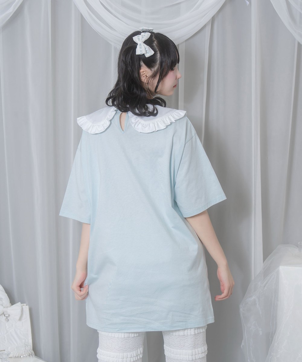 アイスリボンハニーちゃん襟付きTシャツ