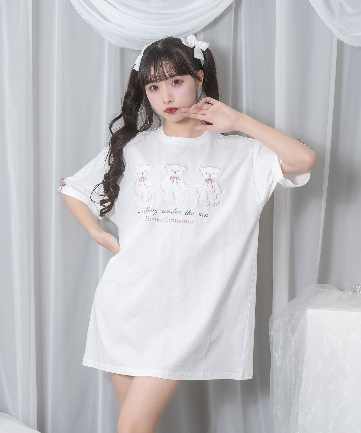 Honey Cinnamon ビスチェ ワンピース ハニシナ サックス ALL PRODUCTS – BUNNY APARTMENT