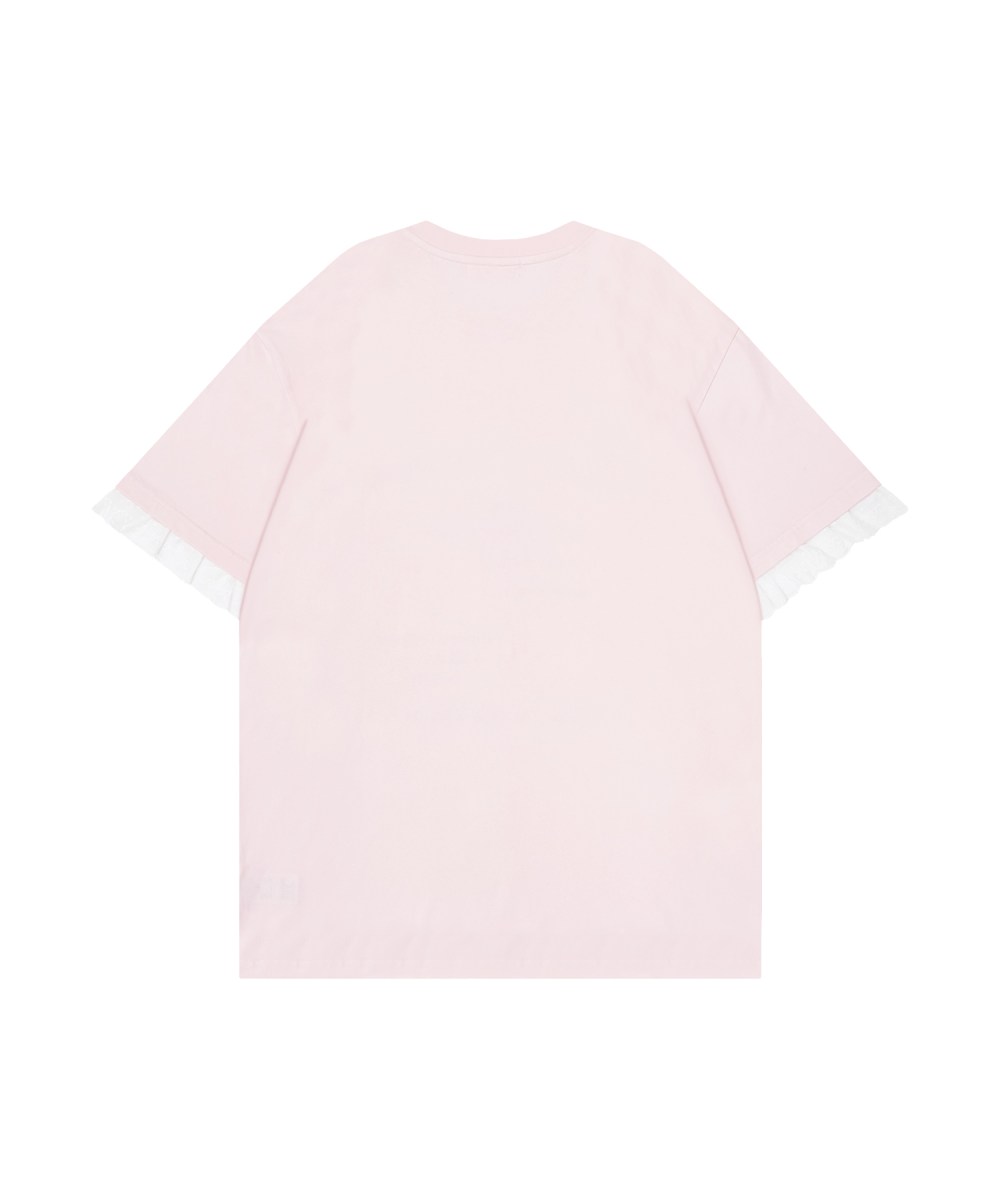 cake cat フリルTシャツ