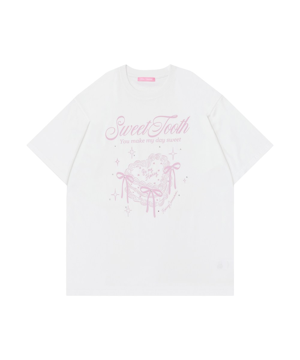 ハートケーキTシャツ