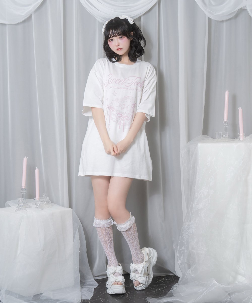 ハートケーキTシャツ
