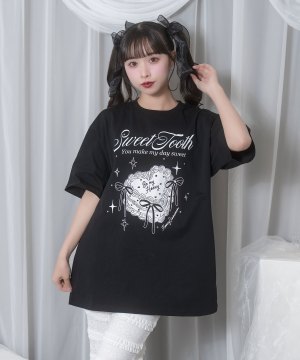 ハートケーキTシャツ