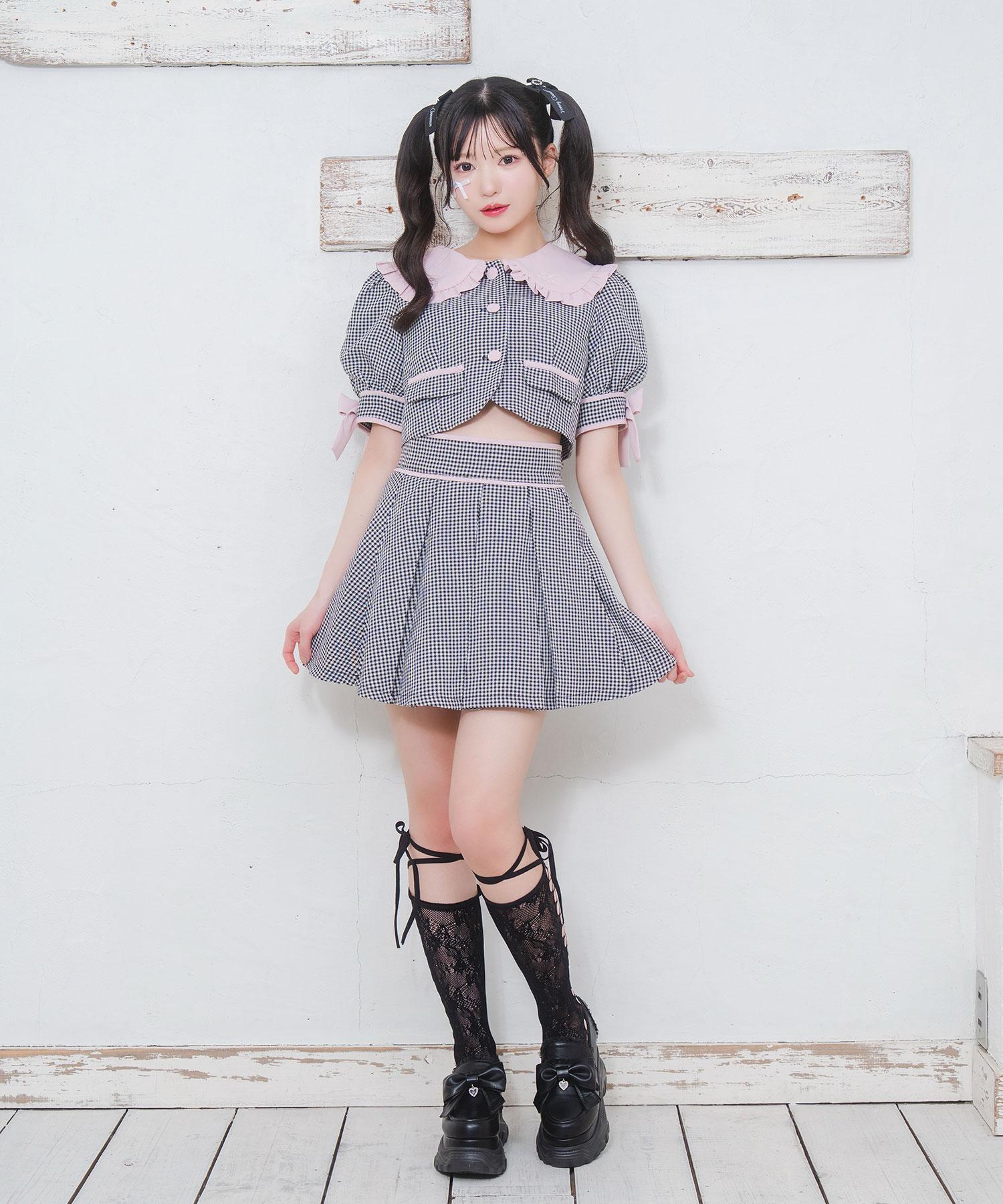 袖リボン配色セットアップ – BUNNY APARTMENT