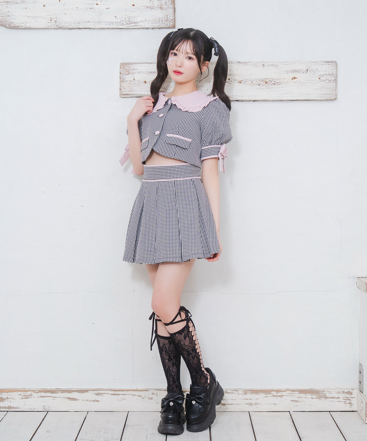 袖リボン配色セットアップ – BUNNY APARTMENT