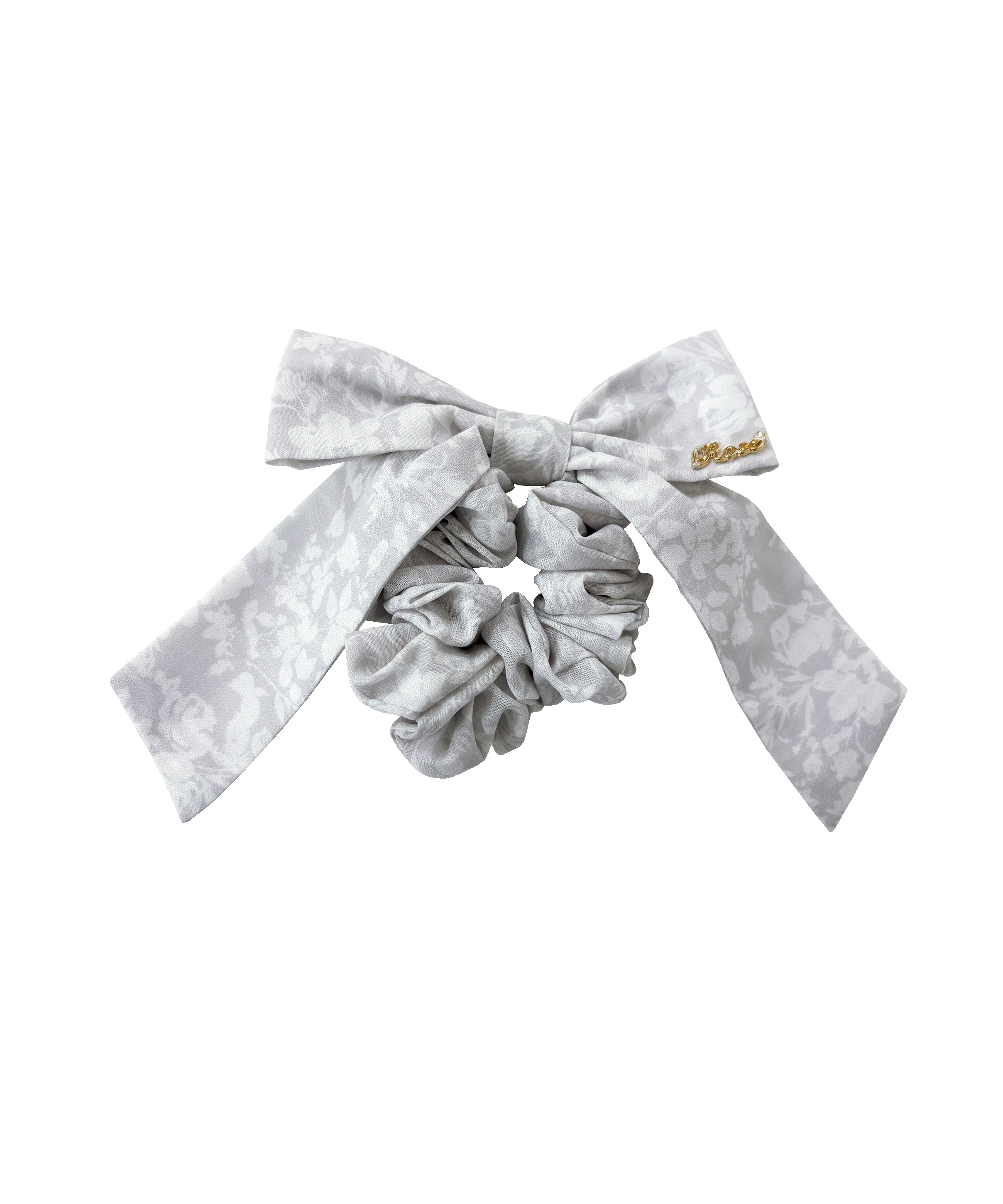 floral print ribbon chouchou – BUNNY APARTMENT