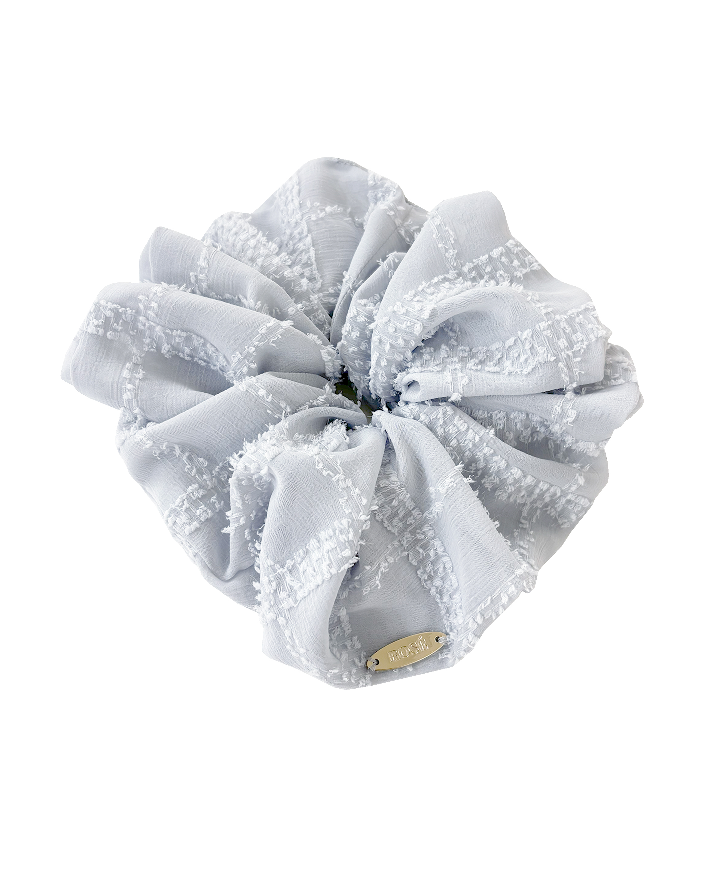 jacquard check chouchou