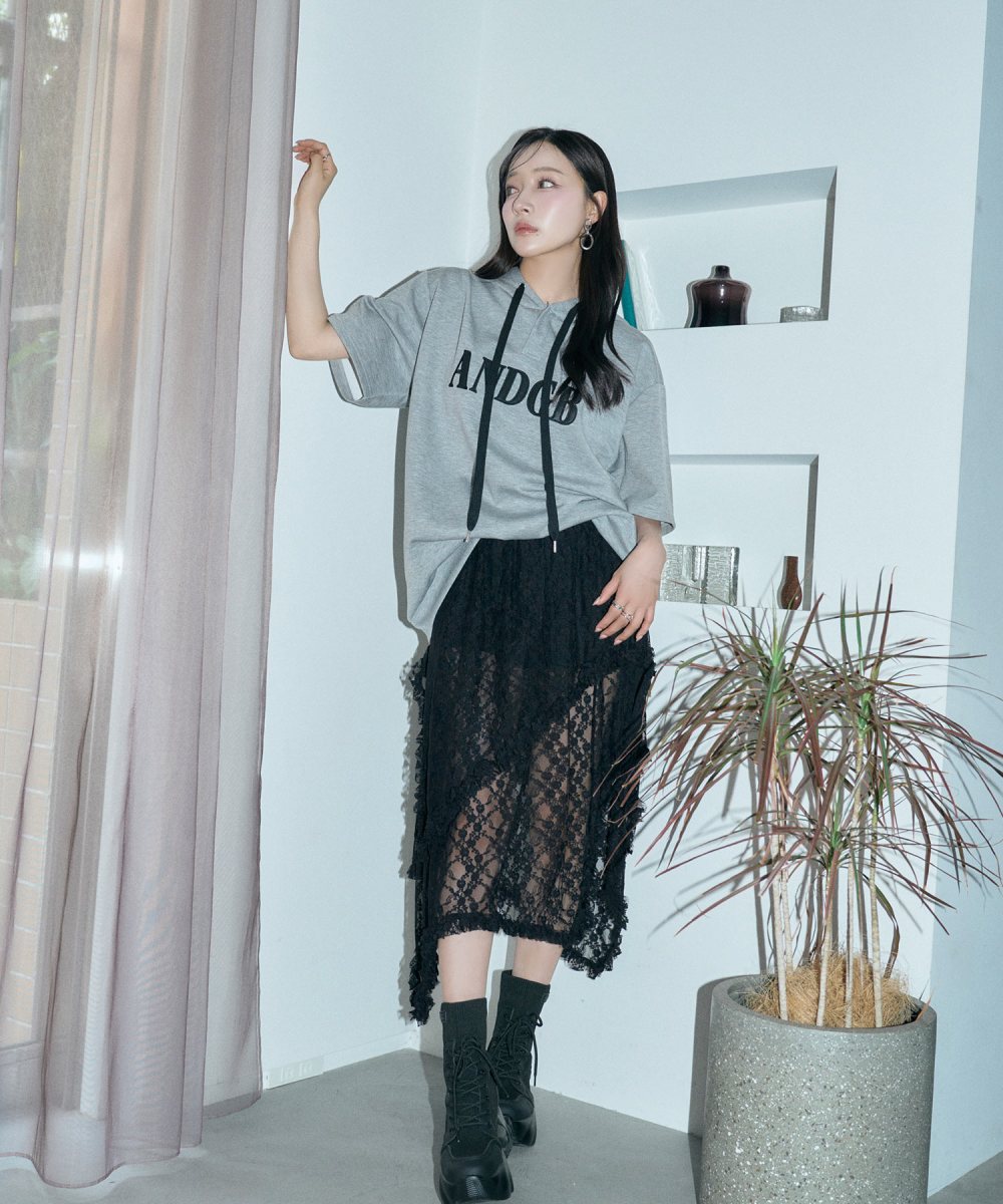 UNISEX ポンチプルパーカー