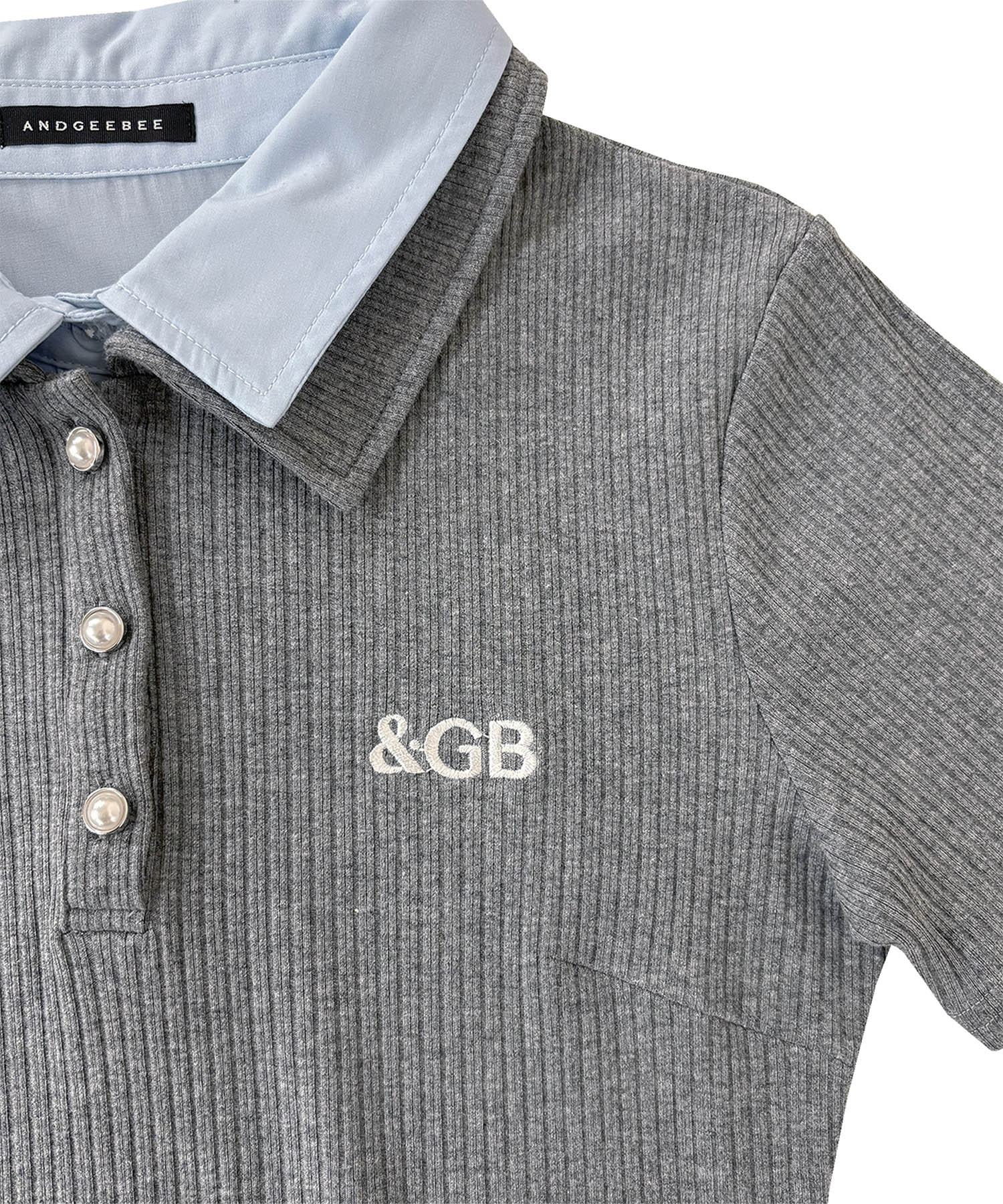 シャツドッキングポロミニワンピ