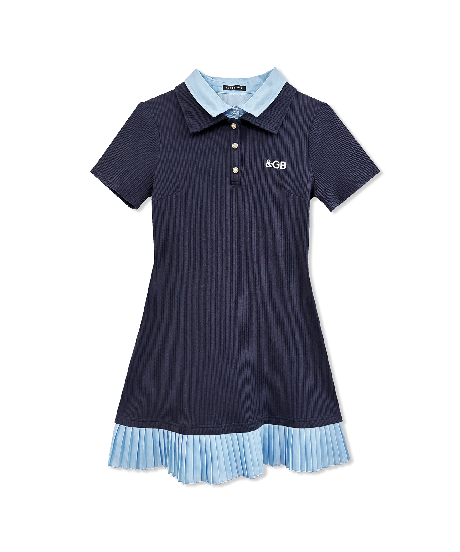 シャツドッキングポロミニワンピ