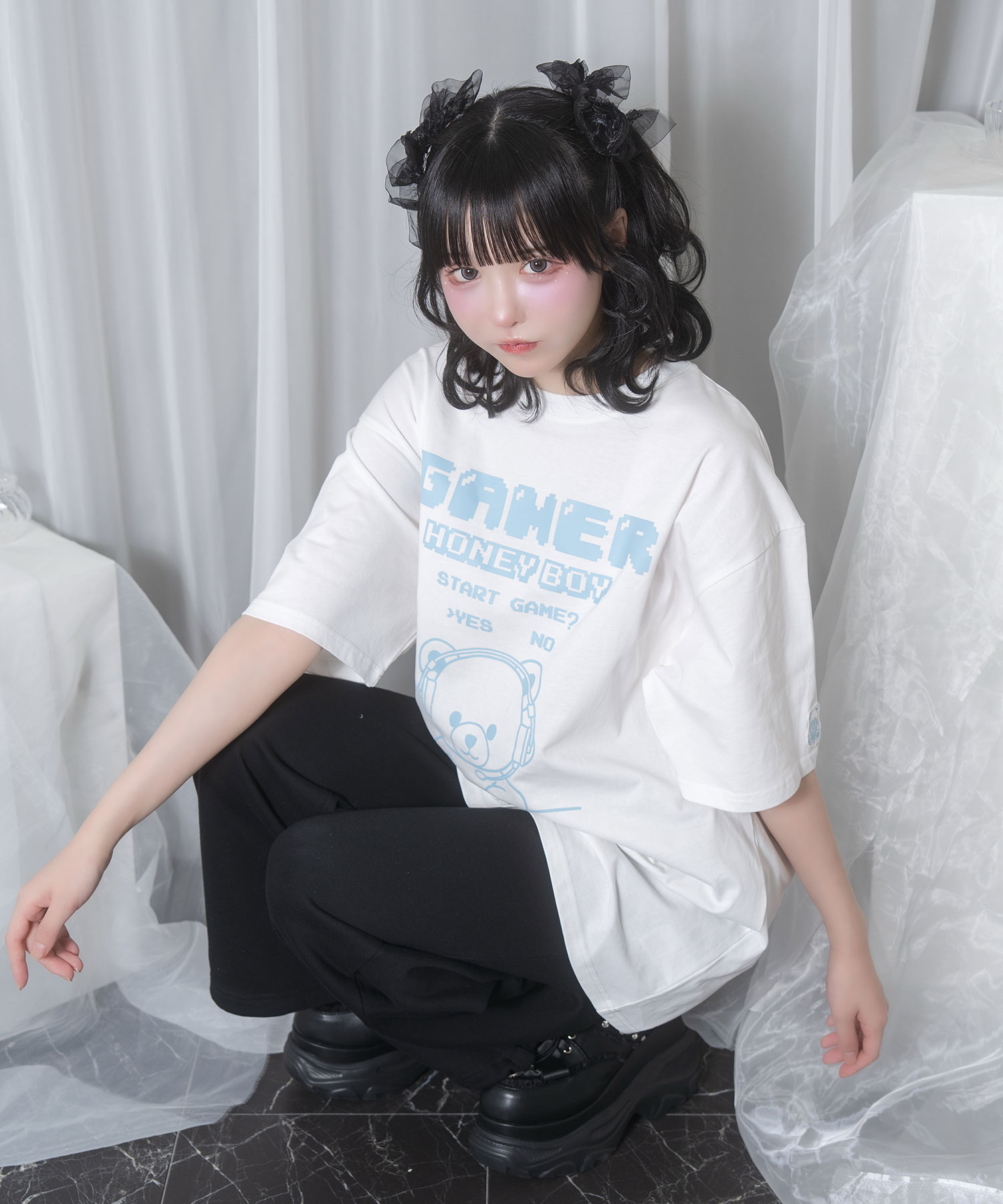 tシャツ Gaming シナモンTシャツ レディース Gaming シナモンTシャツ – BUNNY APARTMENT
