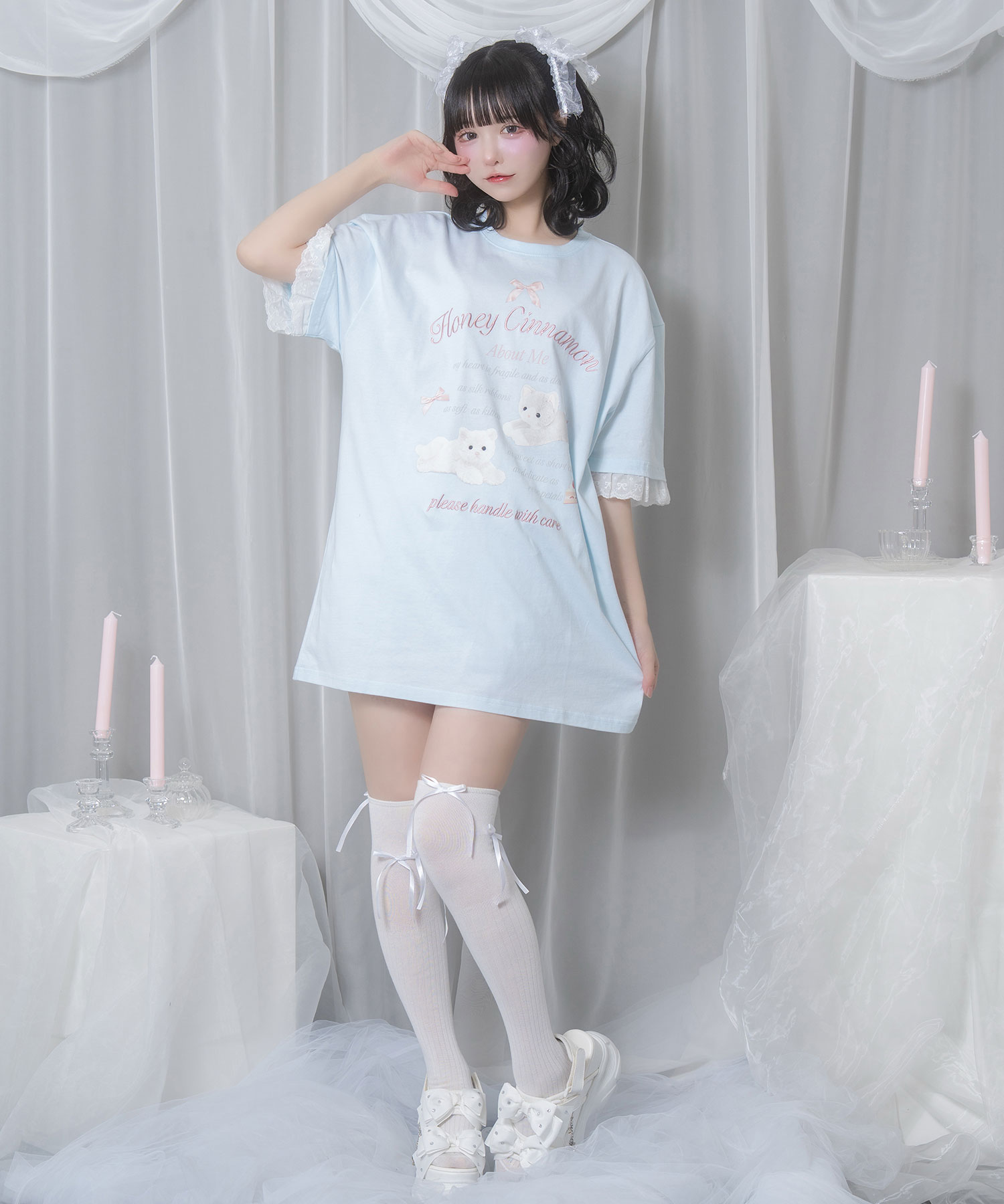 cake cat フリルTシャツ – BUNNY APARTMENT