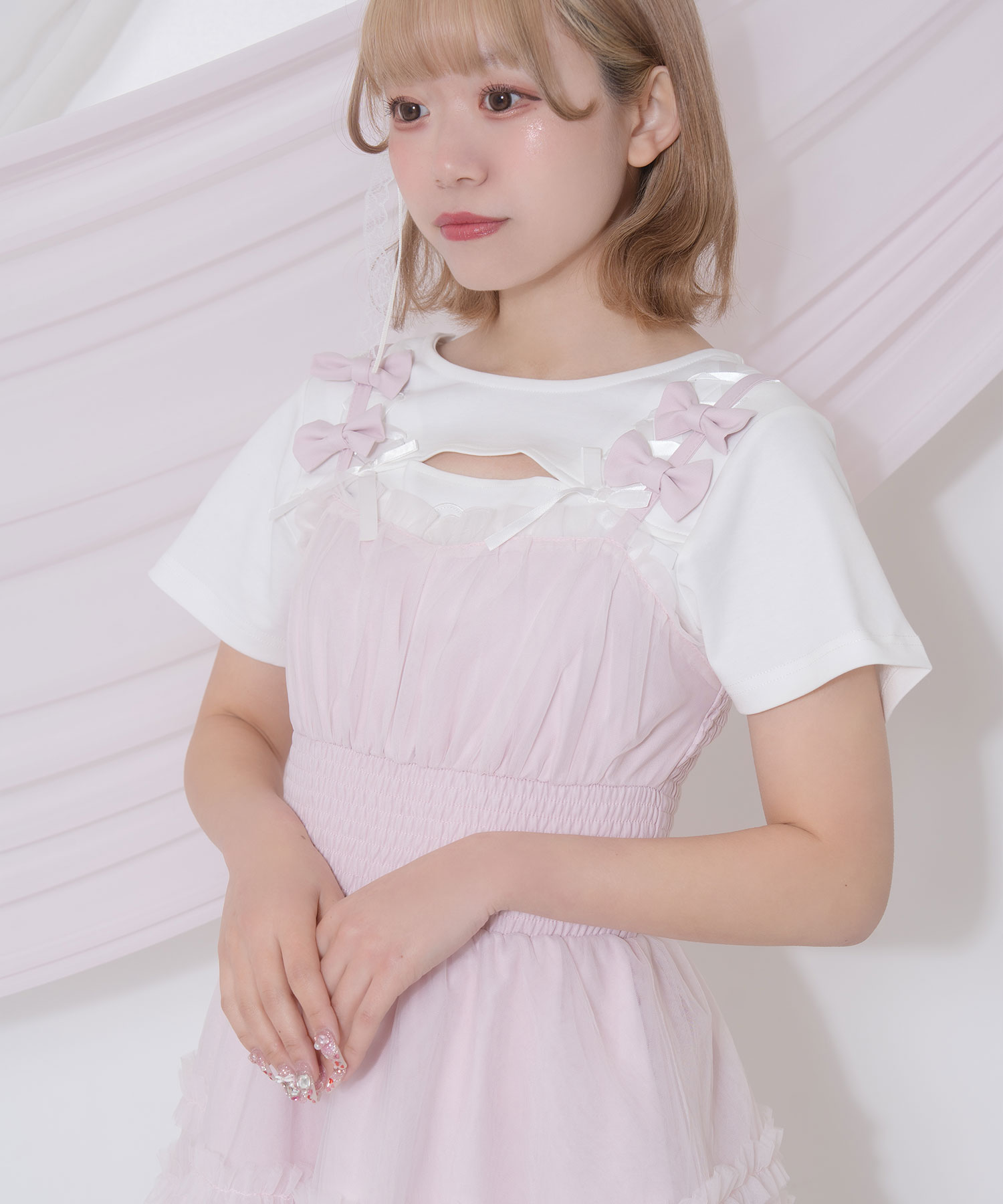 プチリボンチュールミニジャンスカ