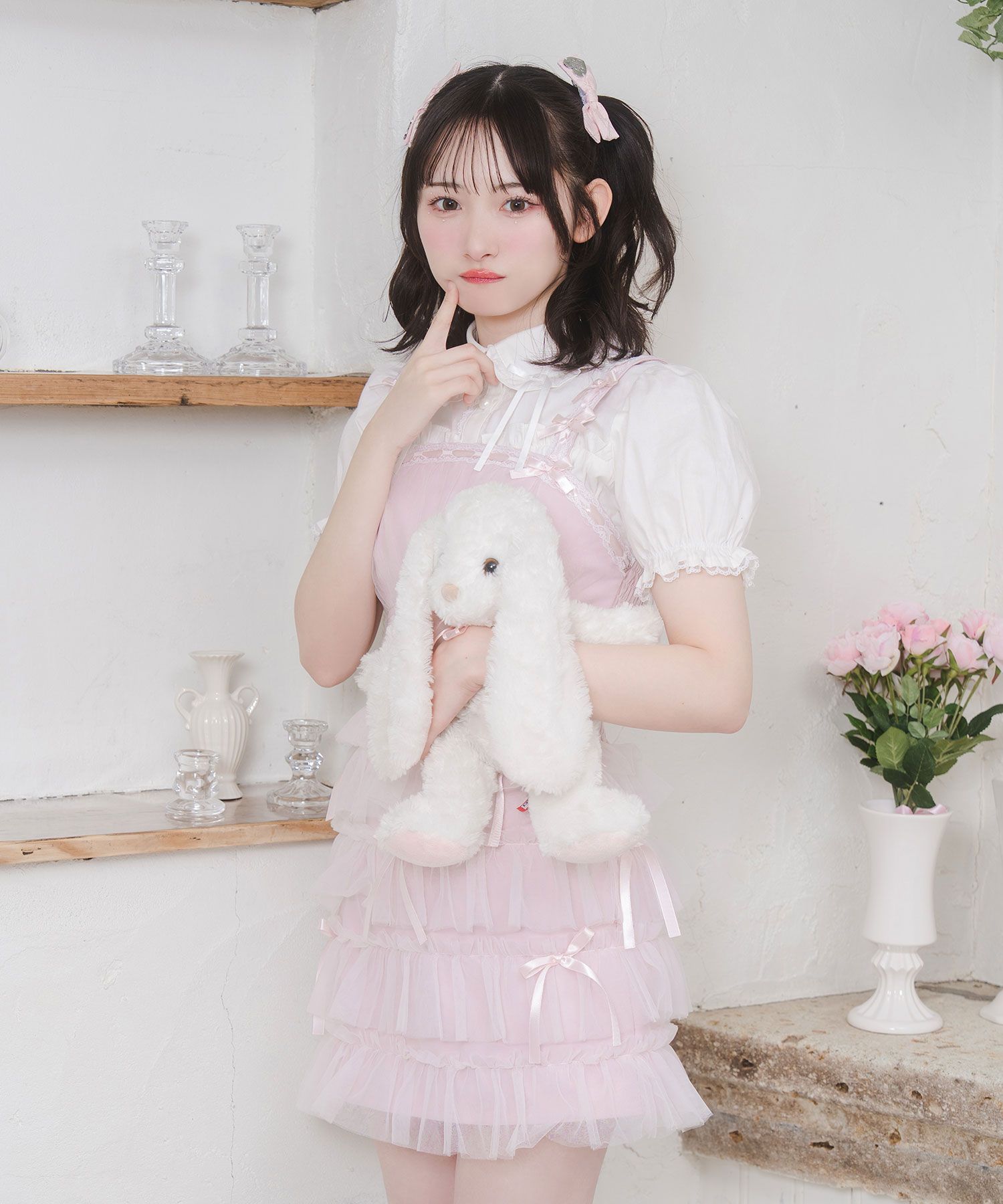 チュールリボンビスチェセット