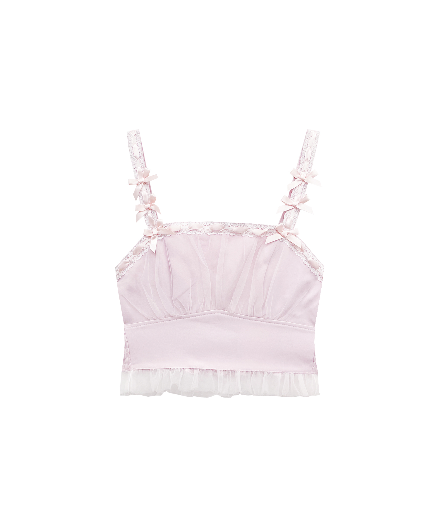 チュールリボンビスチェセット