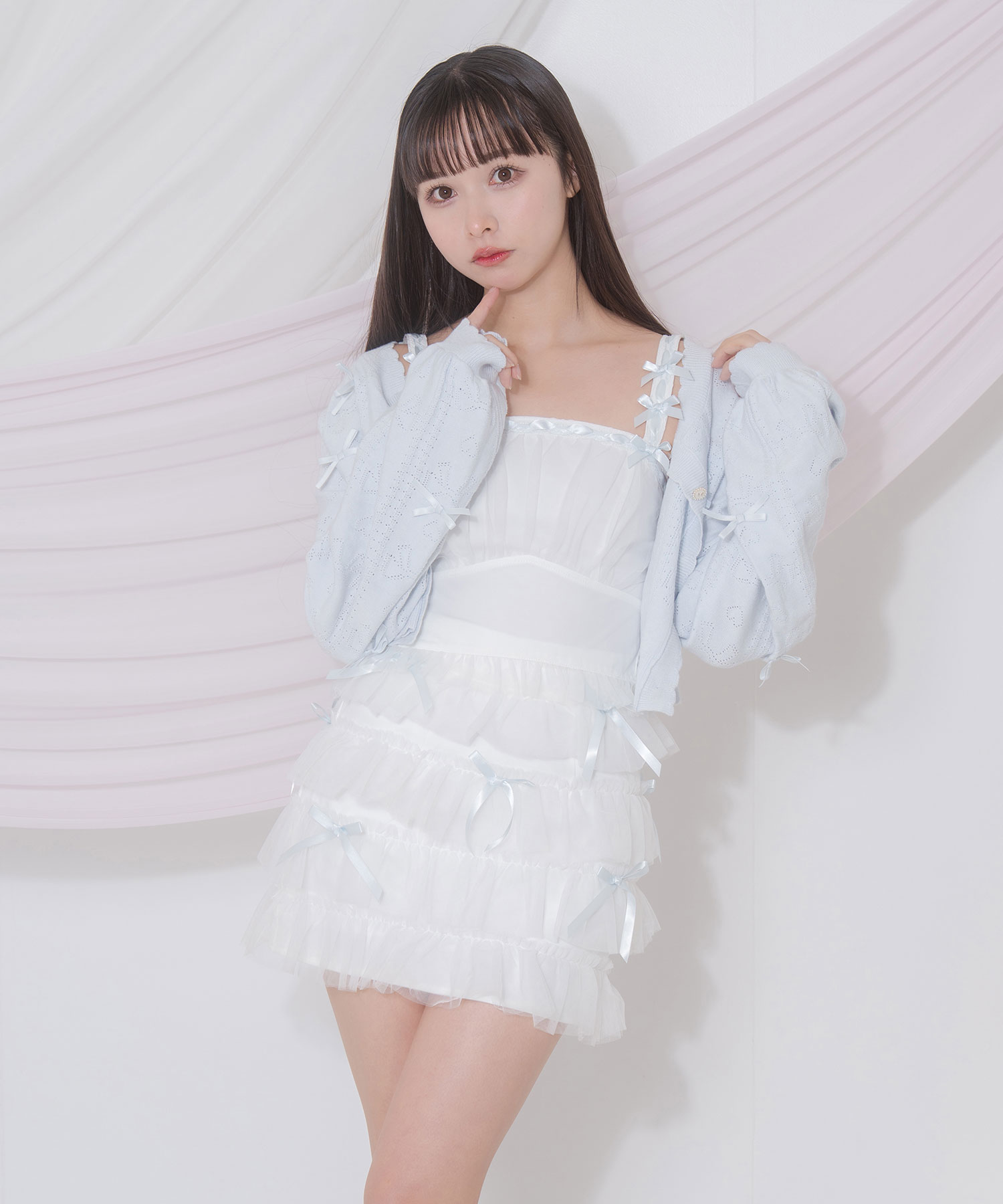 チュールリボンビスチェセット