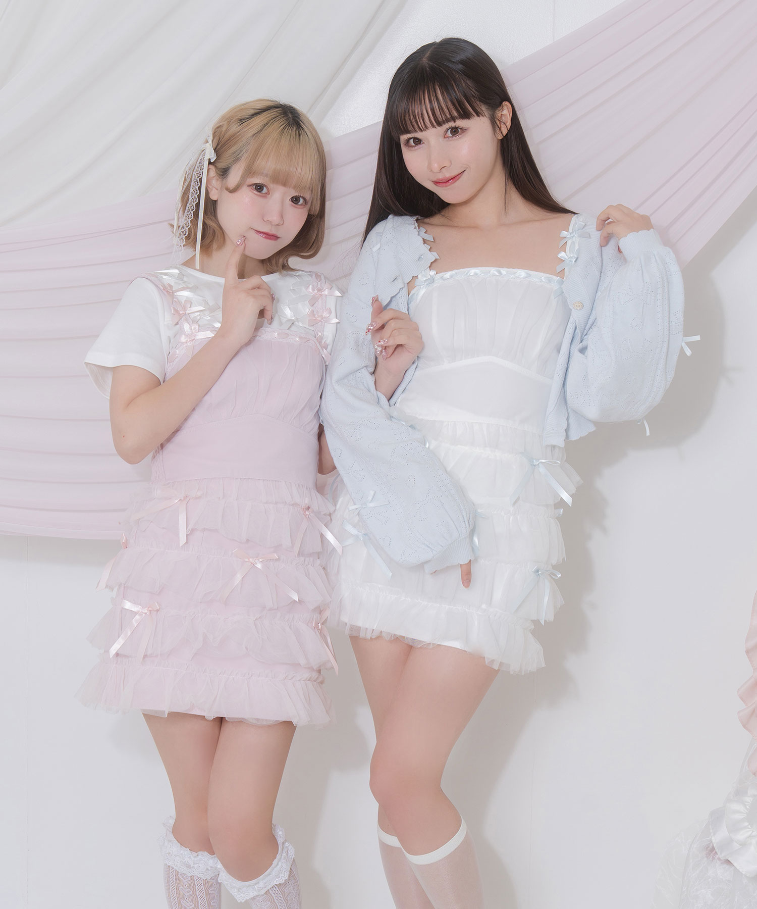 チュールリボンビスチェセット