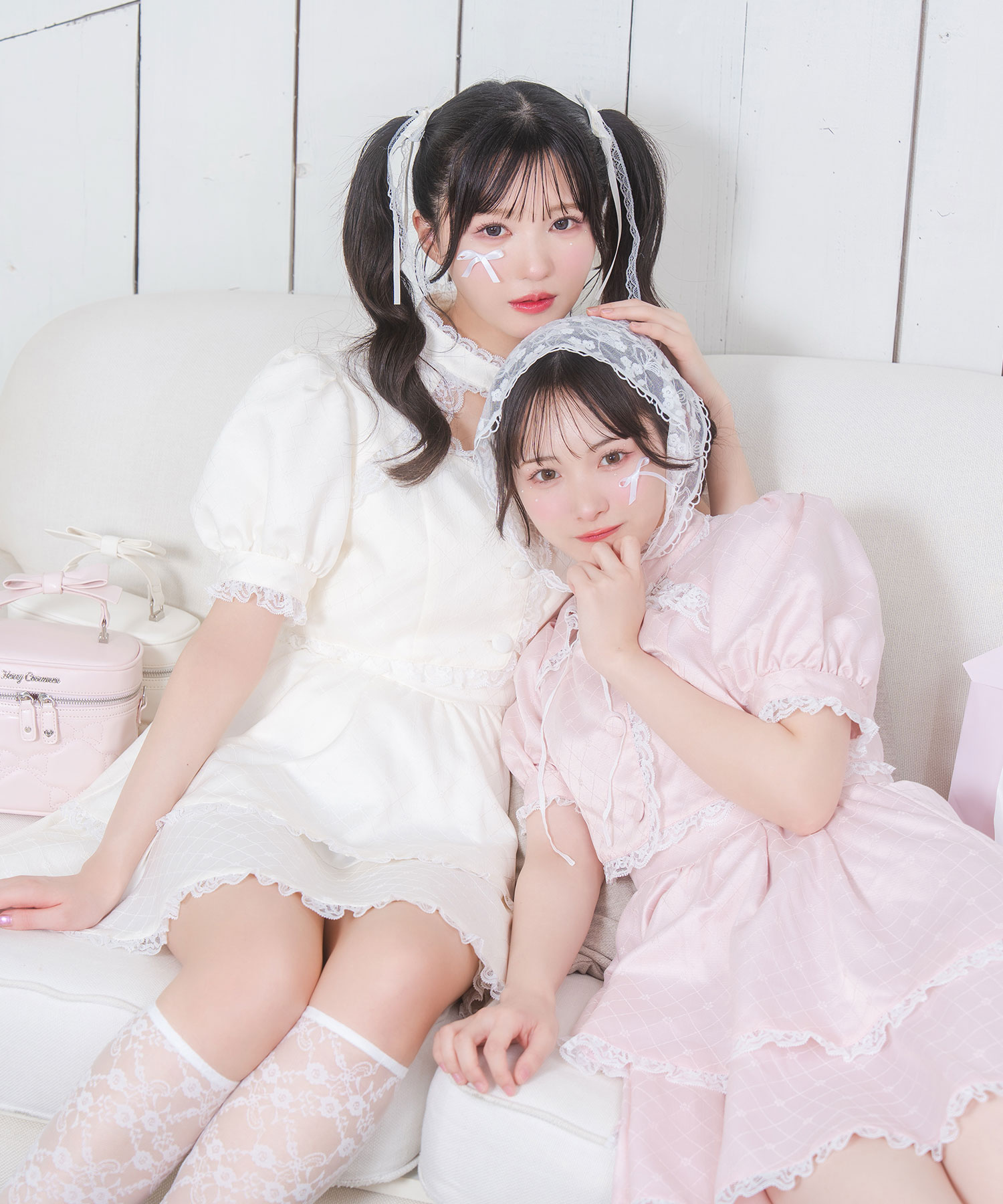 デコルテ開きレースジャンスカセット