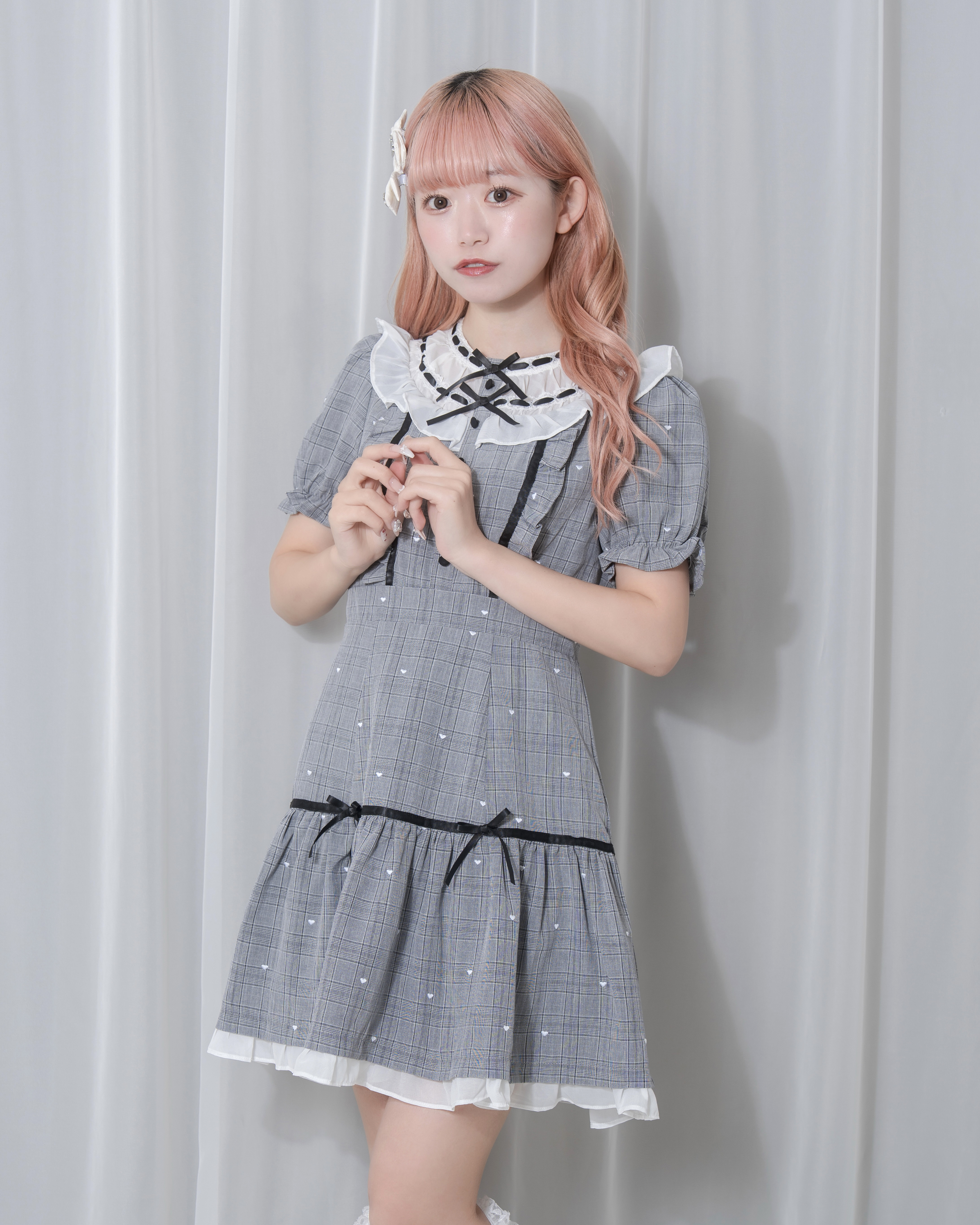 ハート刺繍 ワンピース ピンク 80cm・90cm・100cm – 10mois 公式