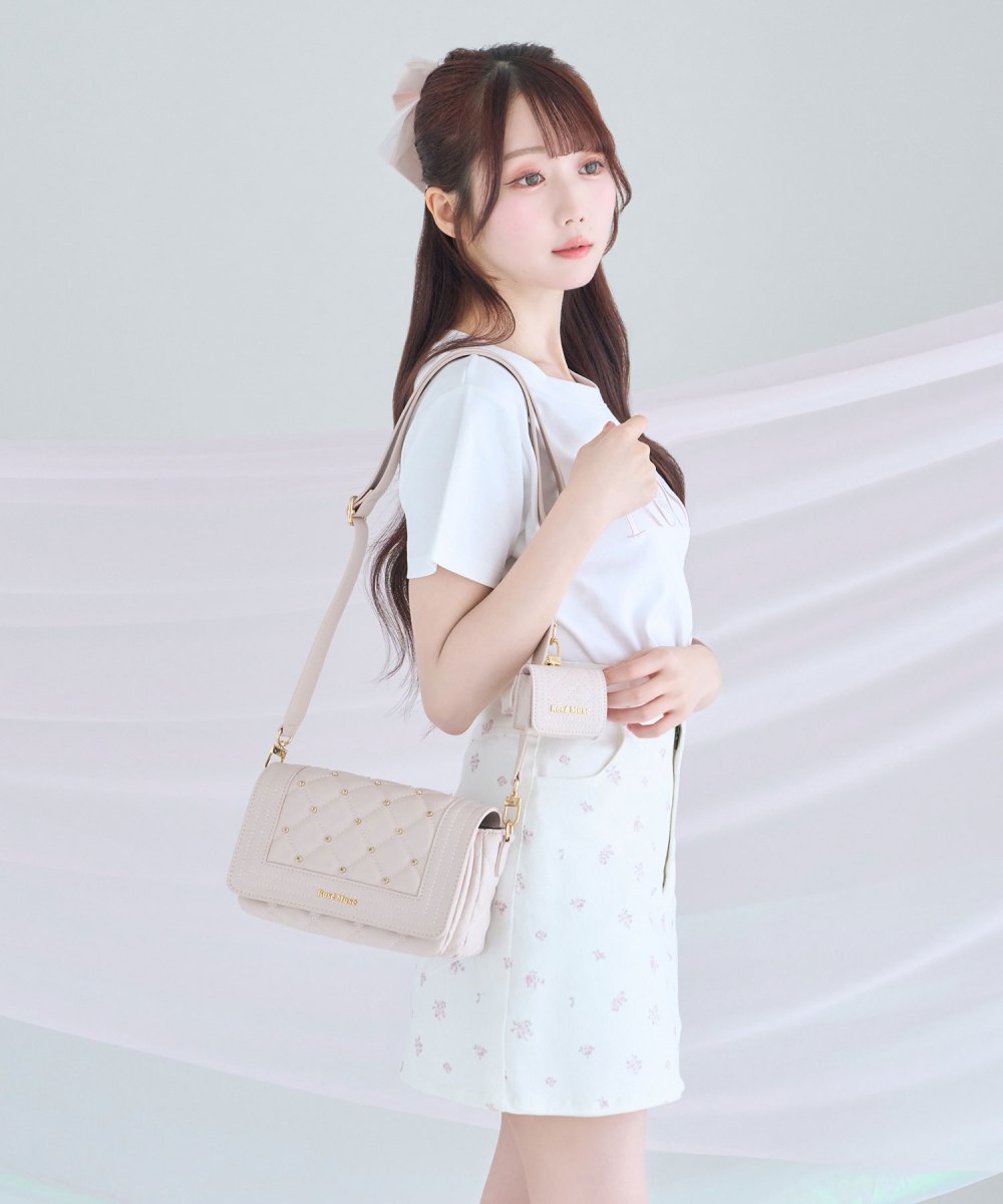 quilting cross shoulder bag