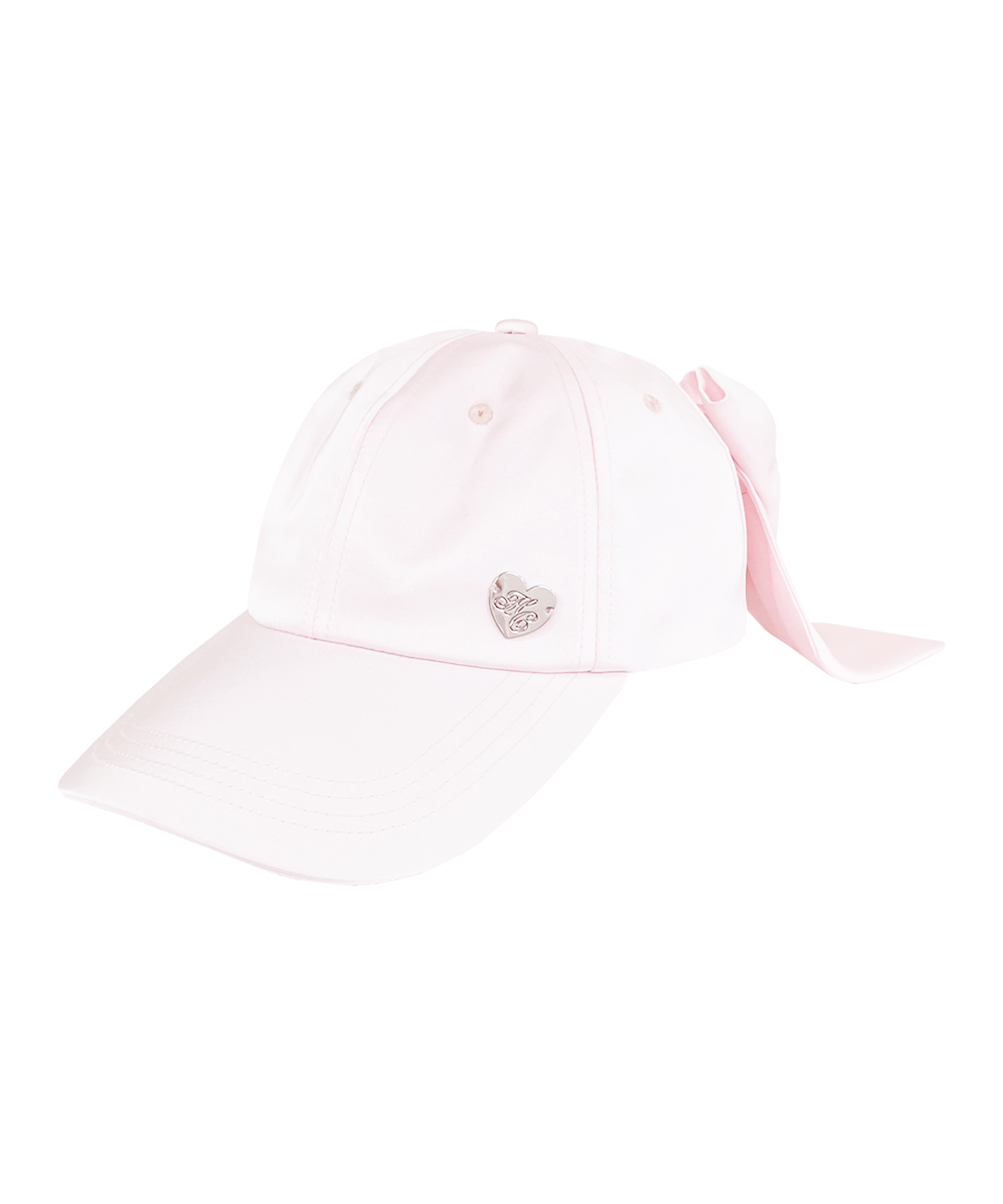 ロゴプレートリボンブローチキャップ