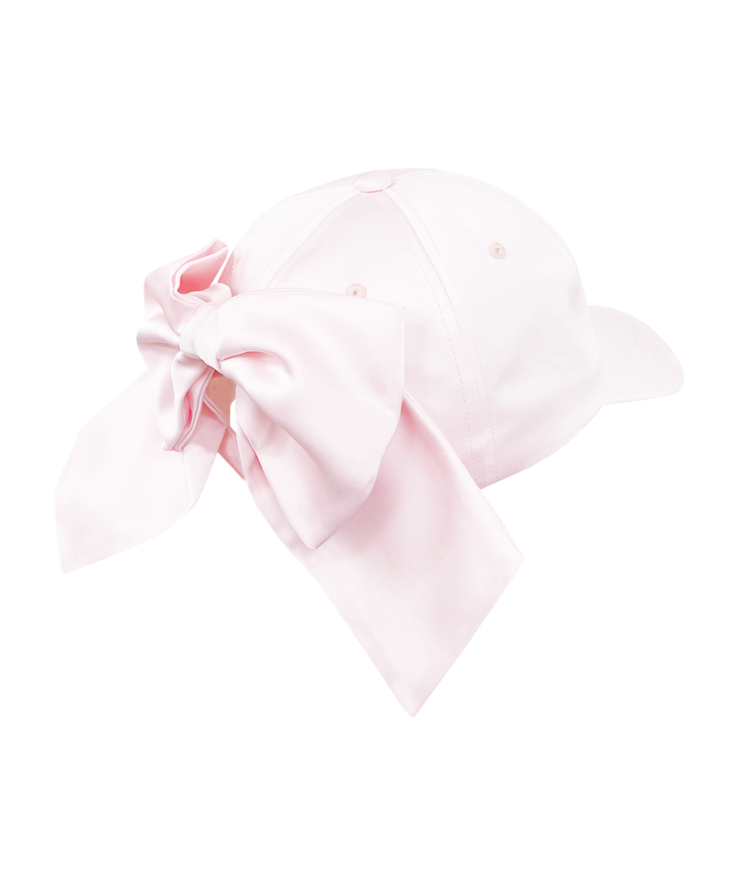 ロゴプレートリボンブローチキャップ