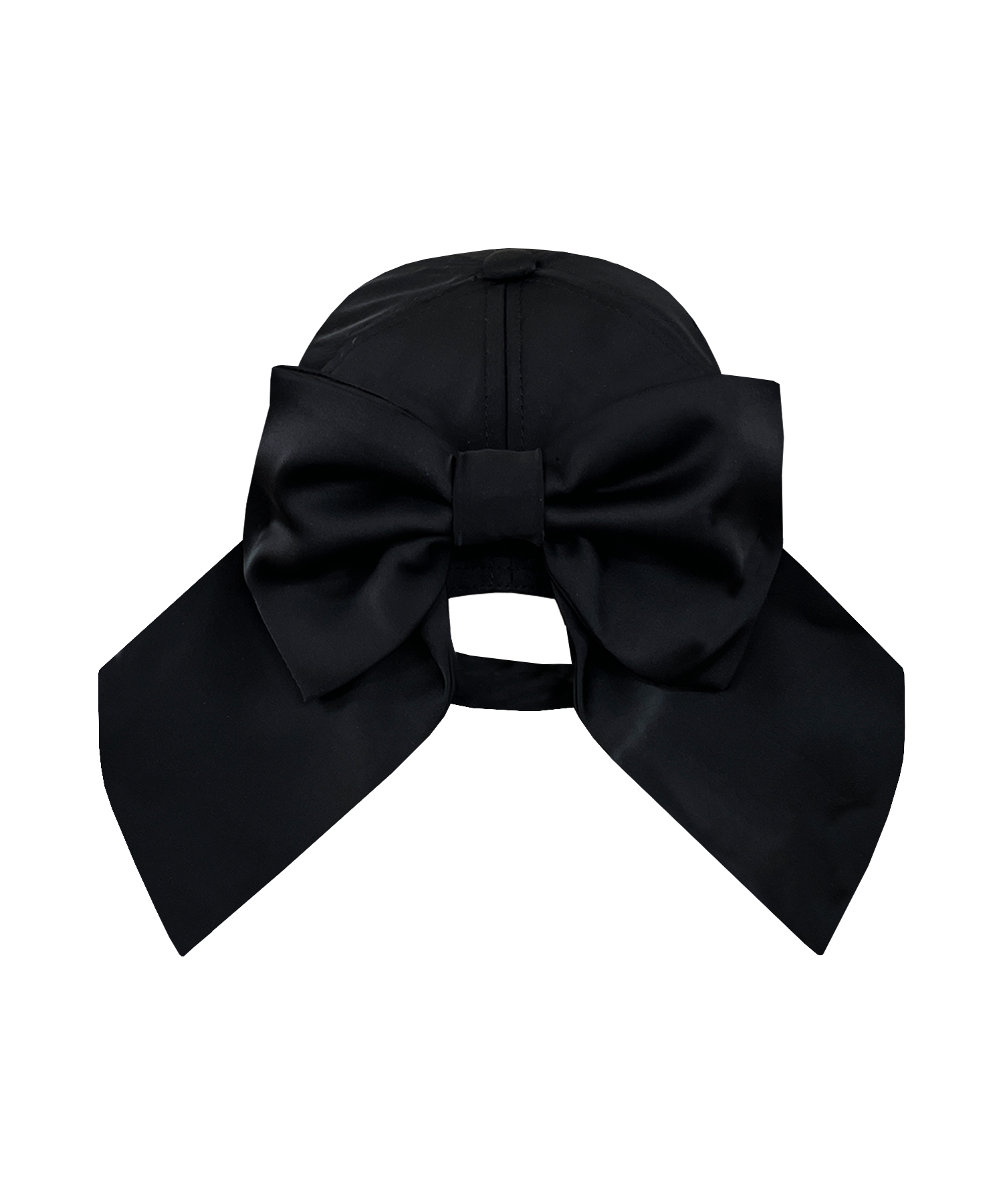 ロゴプレートリボンブローチキャップ