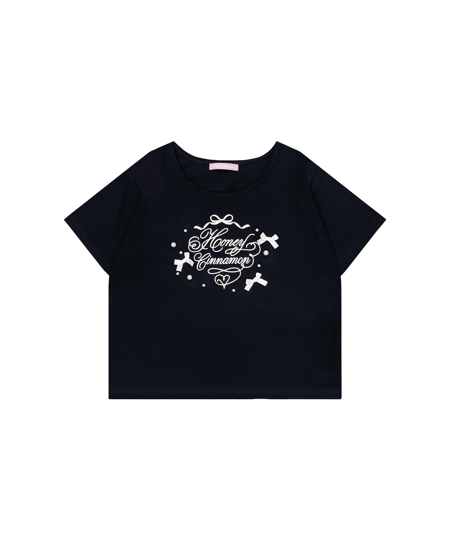 M'S GRACY*Instagram掲載*パールリボンカットソー M´S GRACY*Instagram掲載*パールリボンカットソー