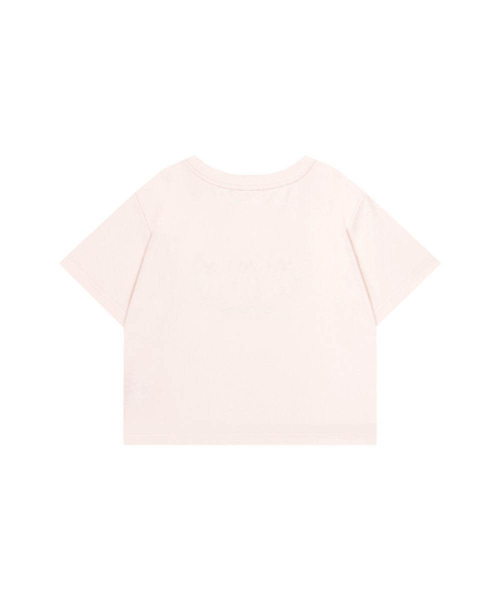 プードルアップリケTシャツ
