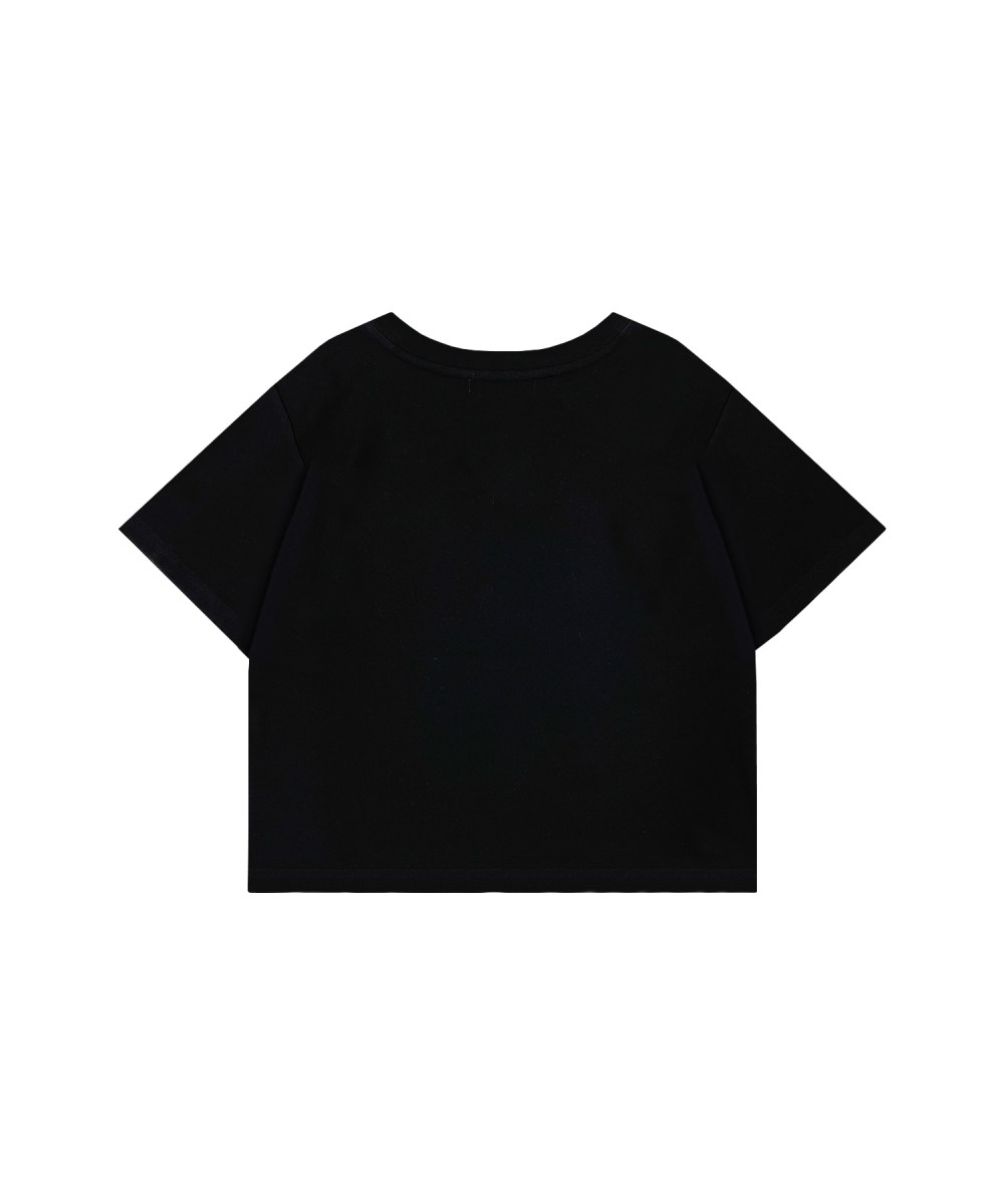 プードルアップリケTシャツ