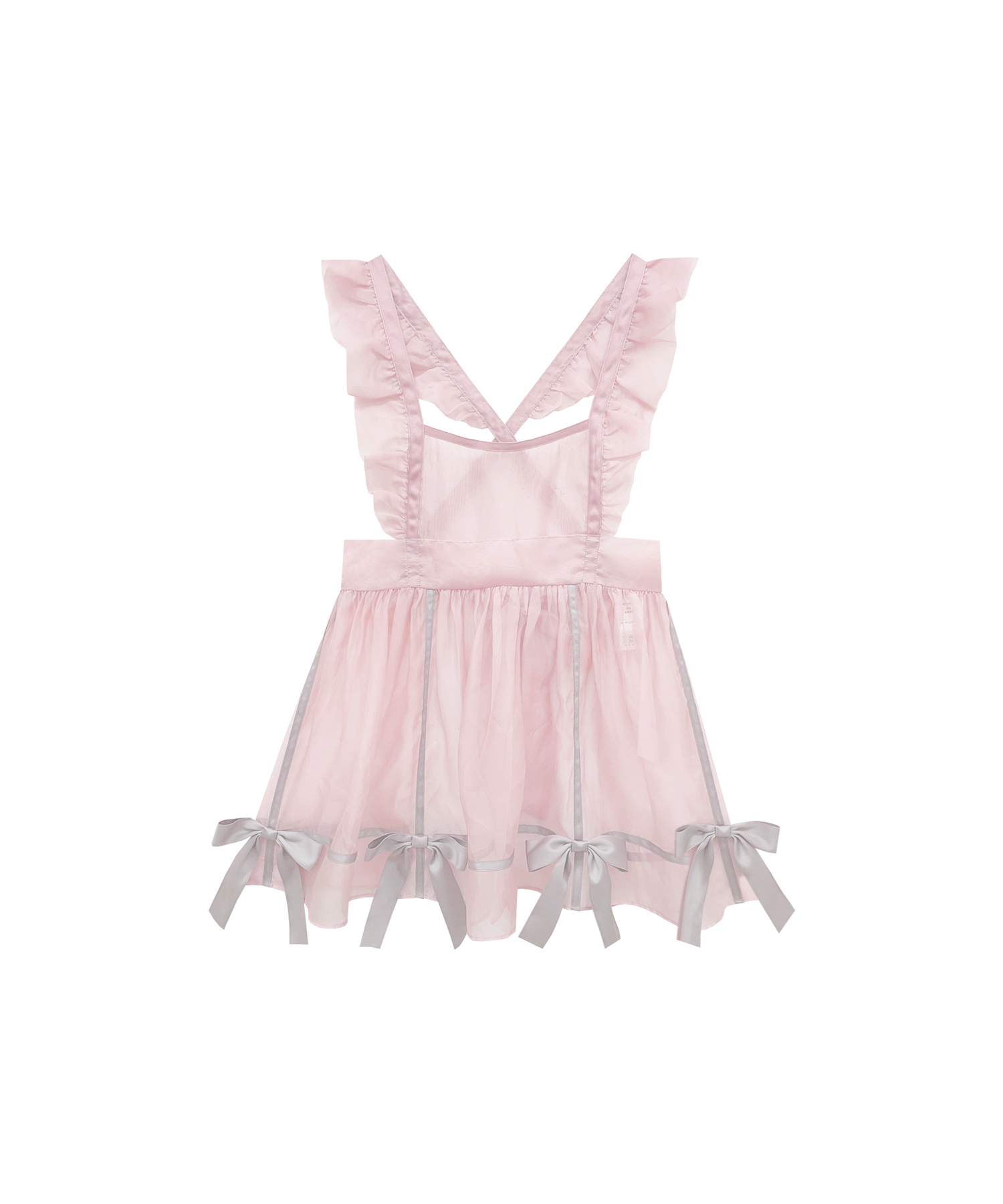 シアーエプロンセットワンピース