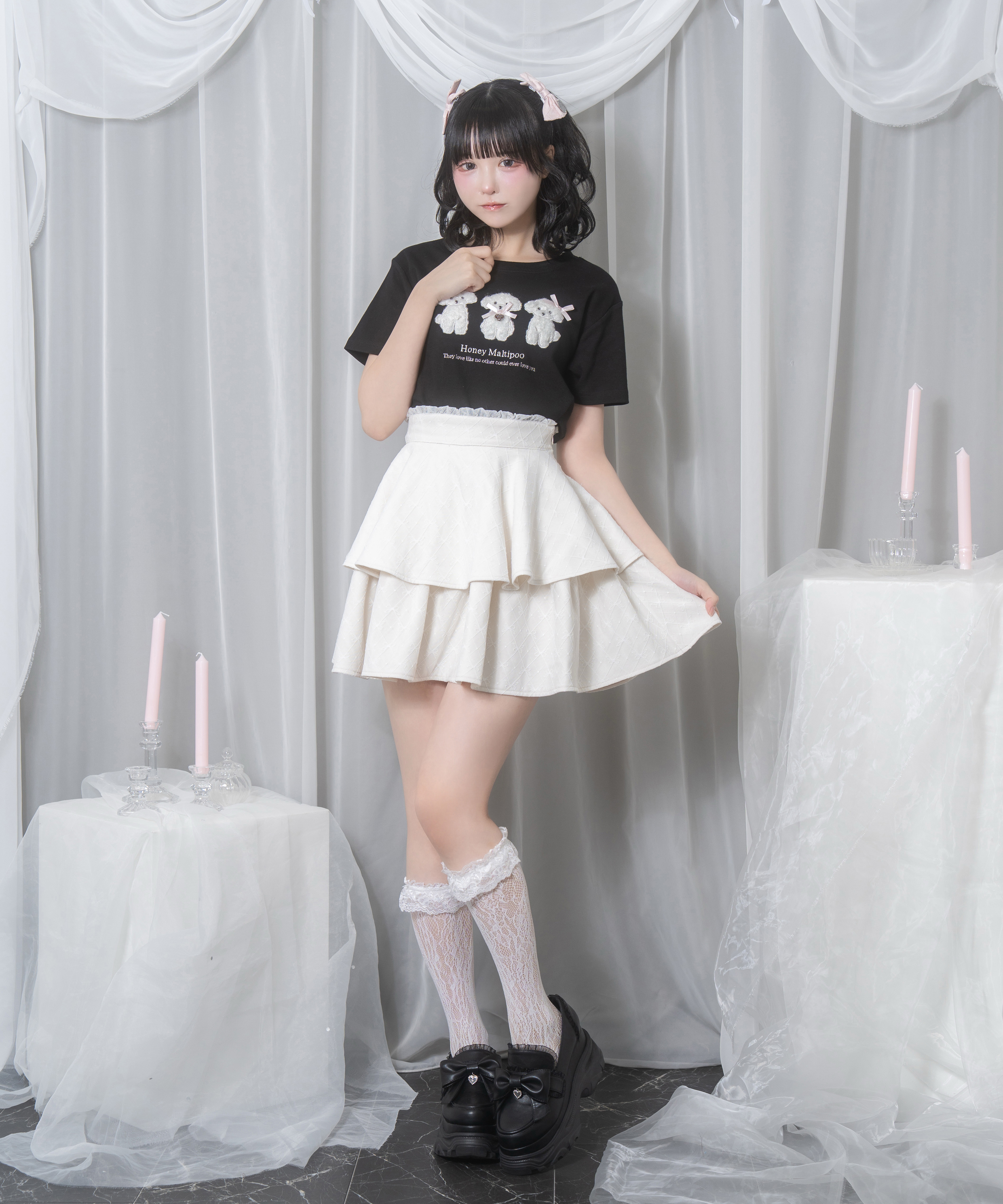 プードルアップリケTシャツ – BUNNY APARTMENT