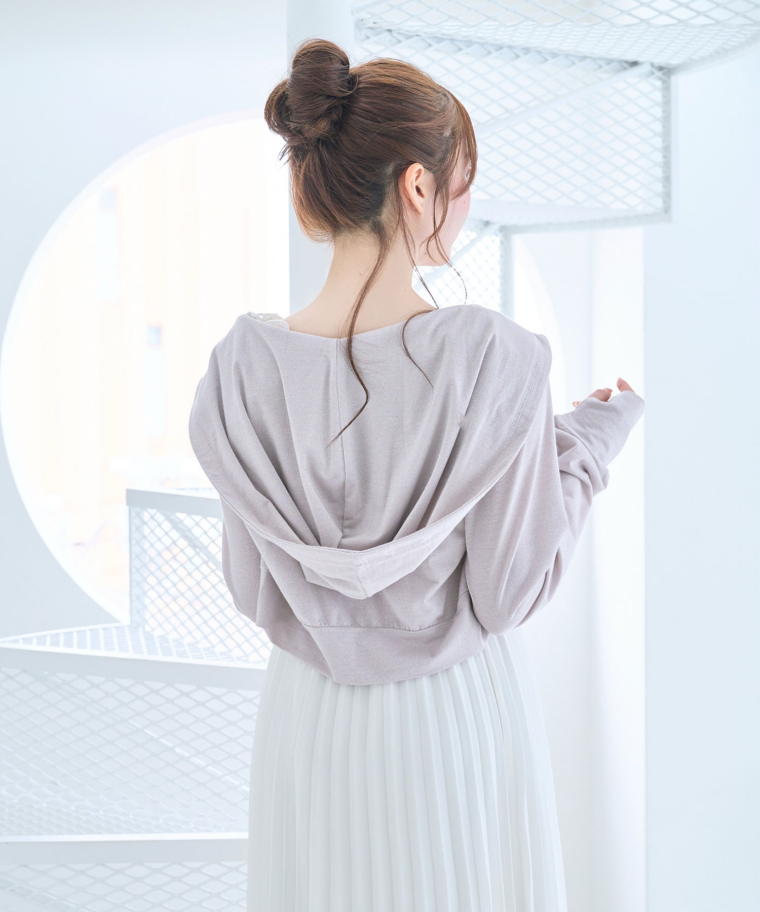 UV protection zip hoodieロゼミューズピンク新品 UV protection zip hoodie – BUNNY APARTMENT