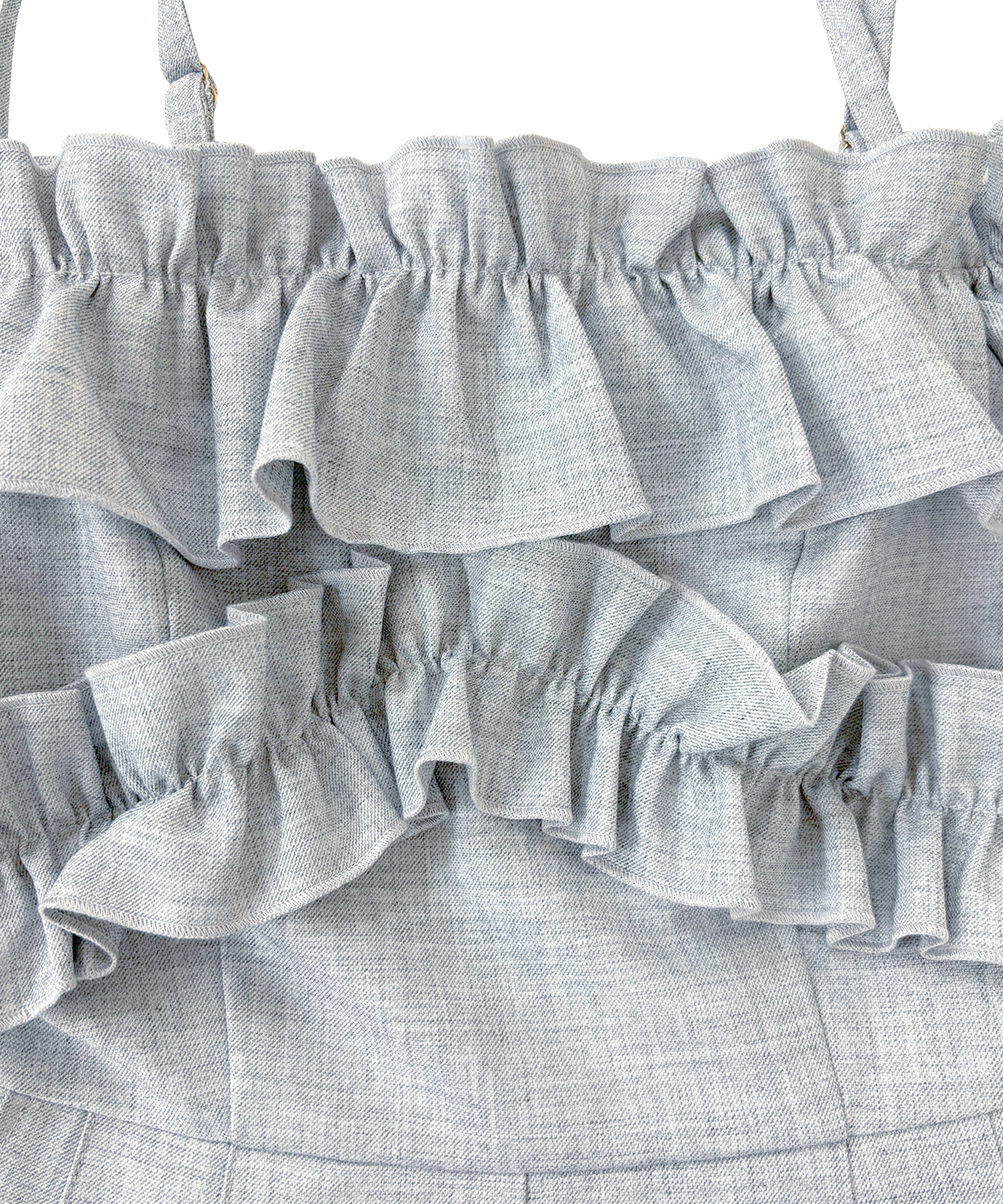 受注予約】off shoulder frills romper – BUNNY APARTMENT