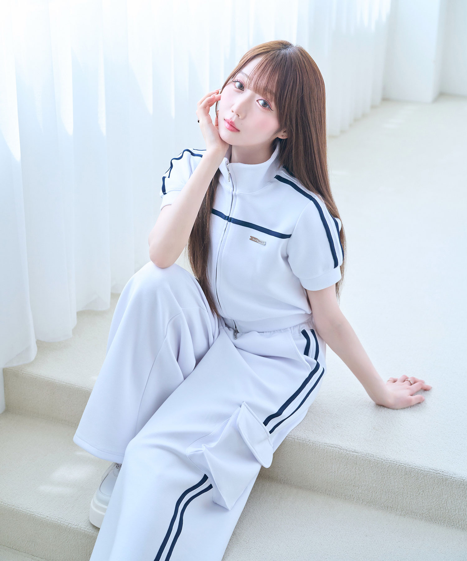 marshmallow cargo pants