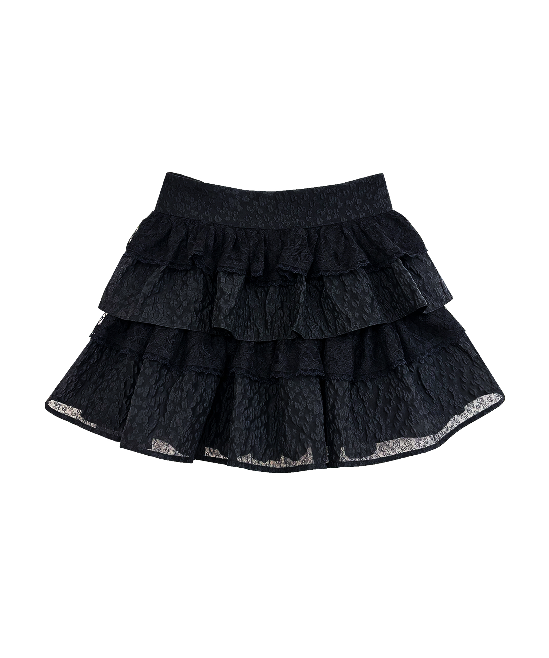 jacquard tiered mini skirt pants – BUNNY APARTMENT