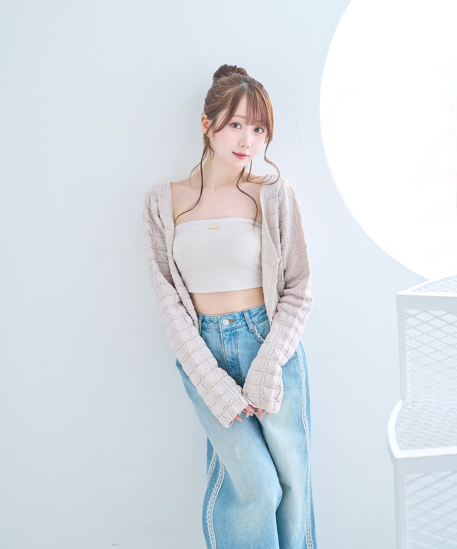 marshmallow inner bra top