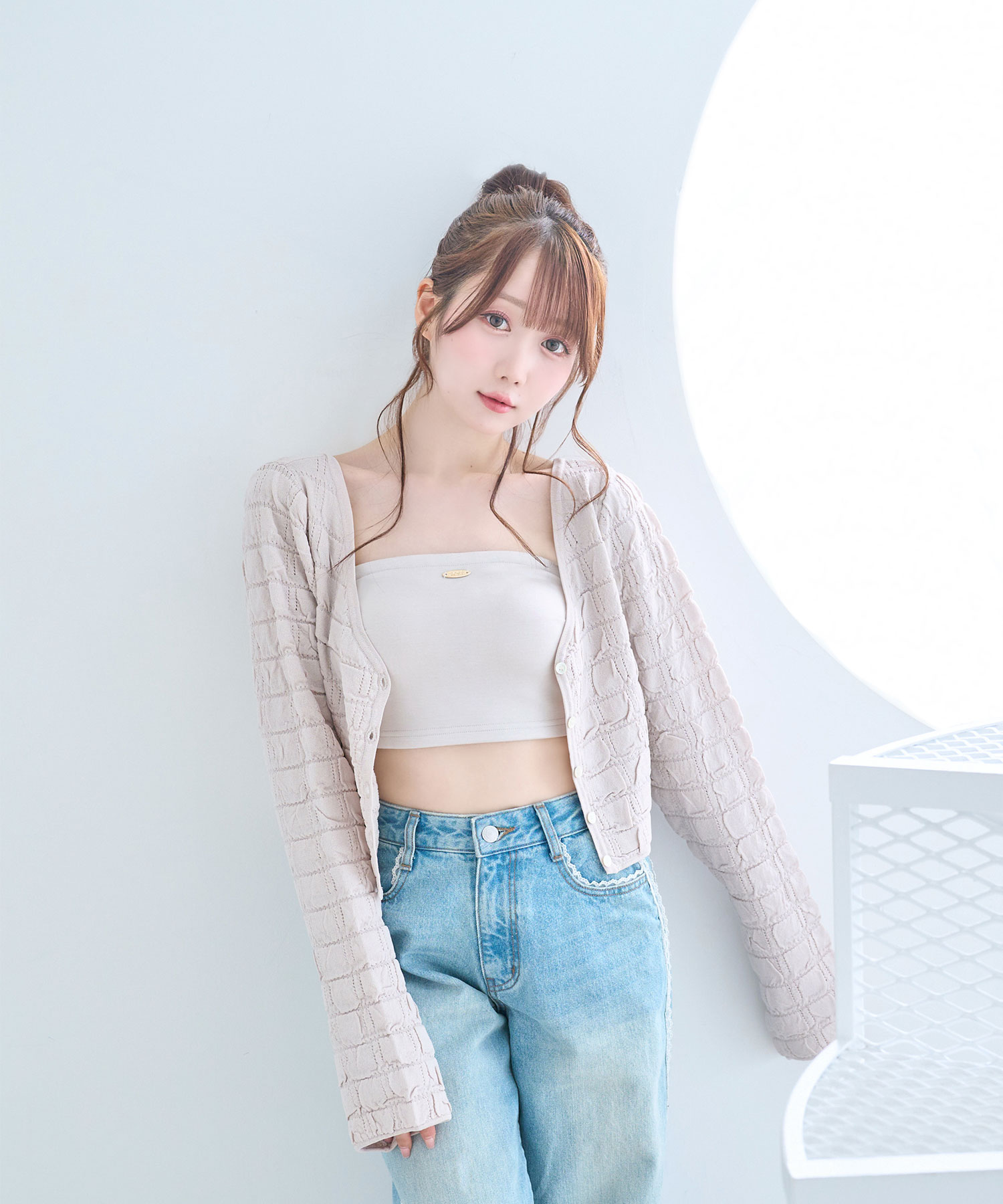 marshmallow inner bra top