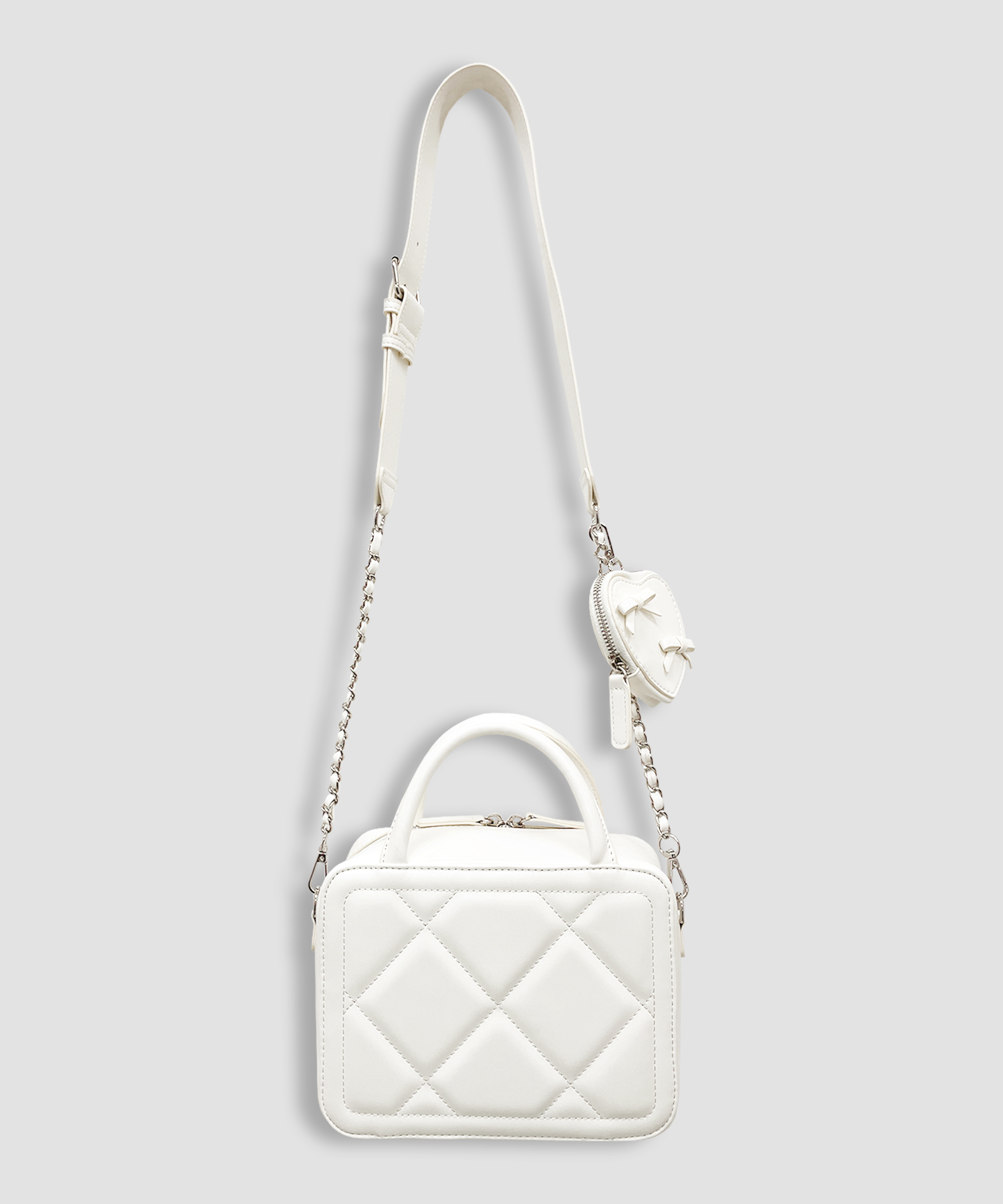 プチリボンキルティングスクエアバッグ